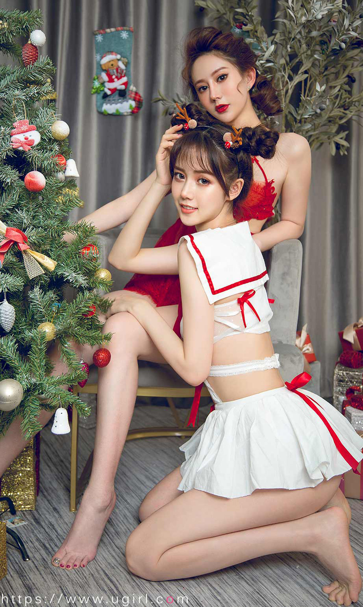 No.1680 苏小曼&唐小糖 圣诞姐妹来狂欢-图5