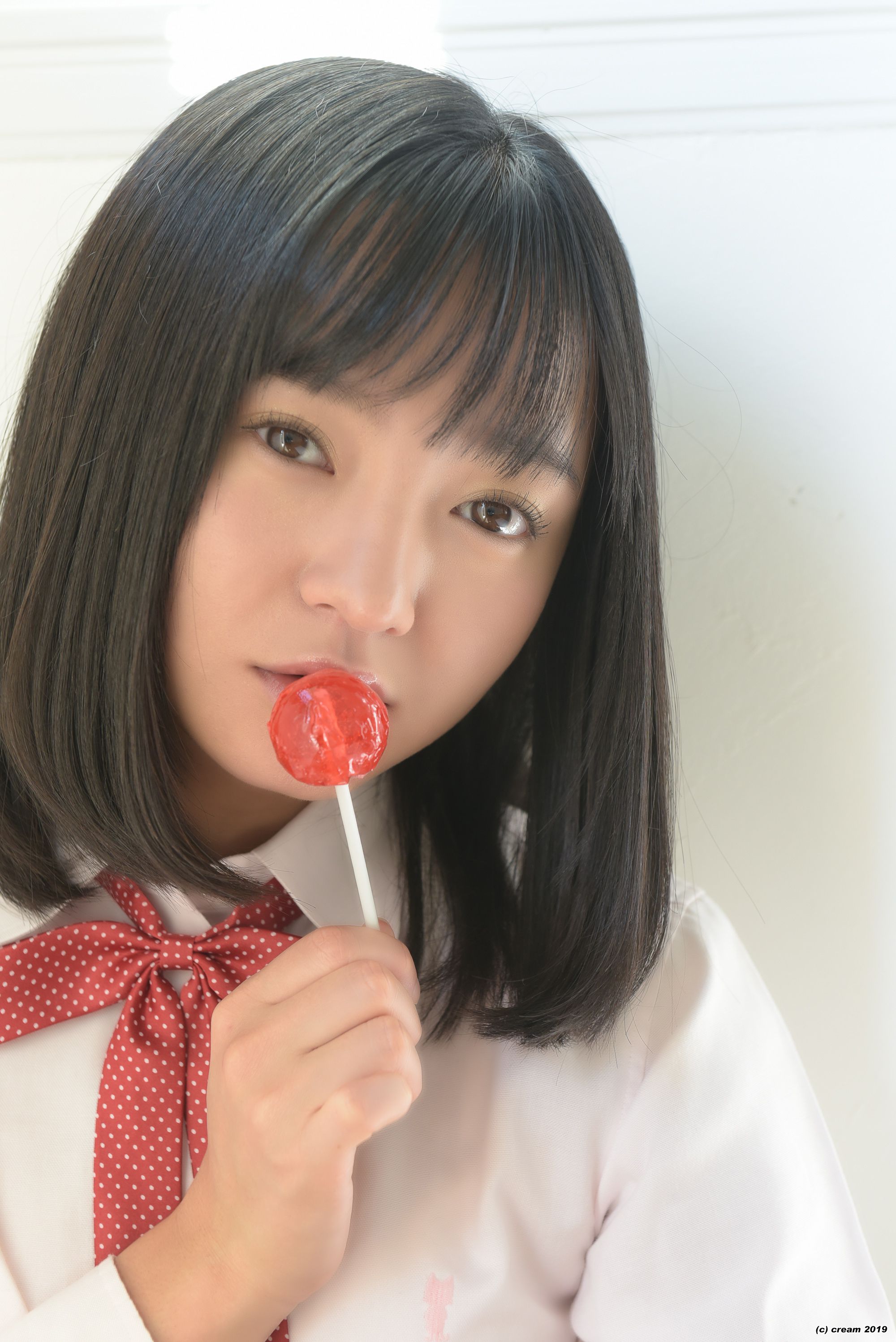 Ayana Nishinaga 西永彩奈 Ayana Stripes - (Cream) - PPV-图9