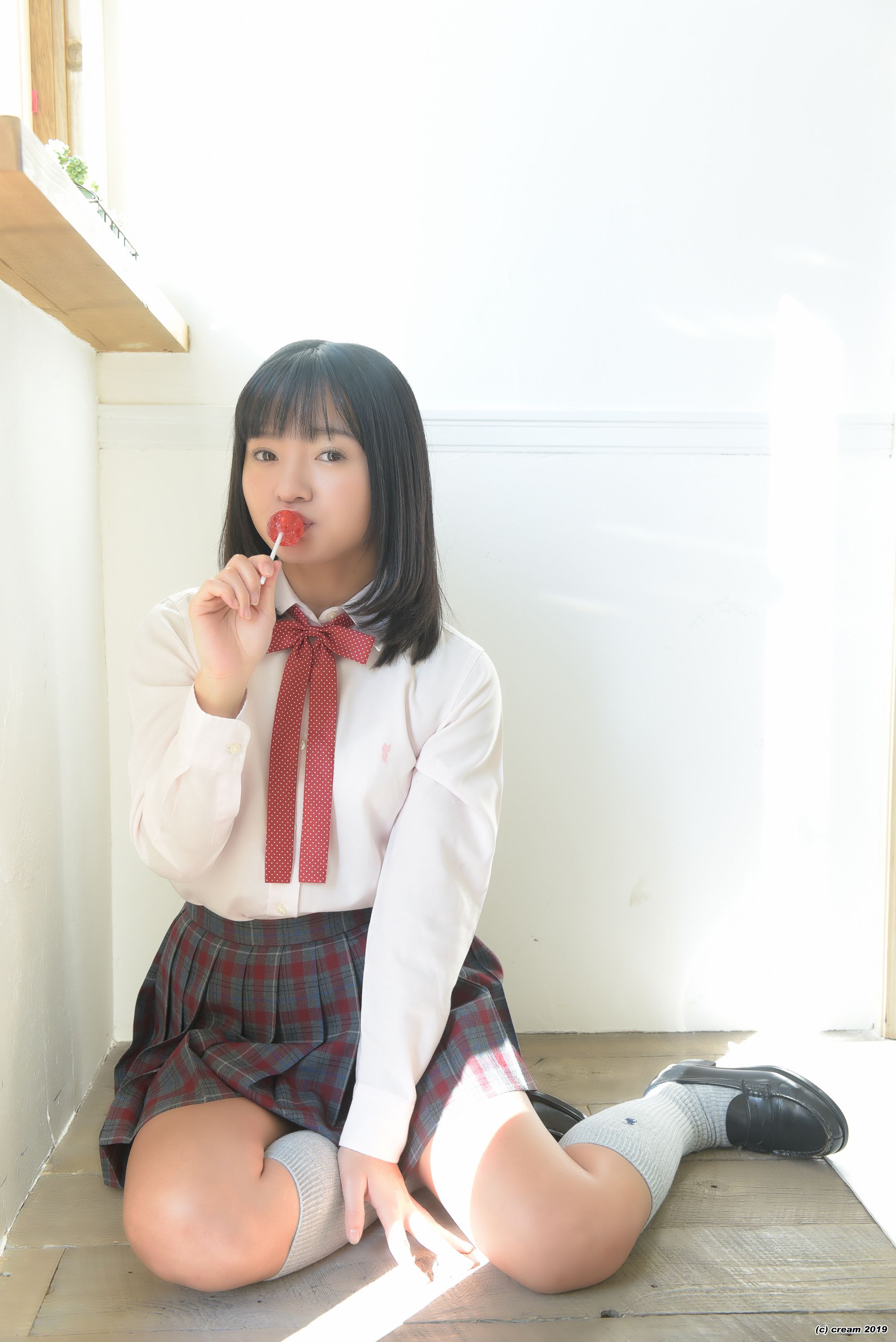 Ayana Nishinaga 西永彩奈 Ayana Stripes - (Cream) - PPV-图10