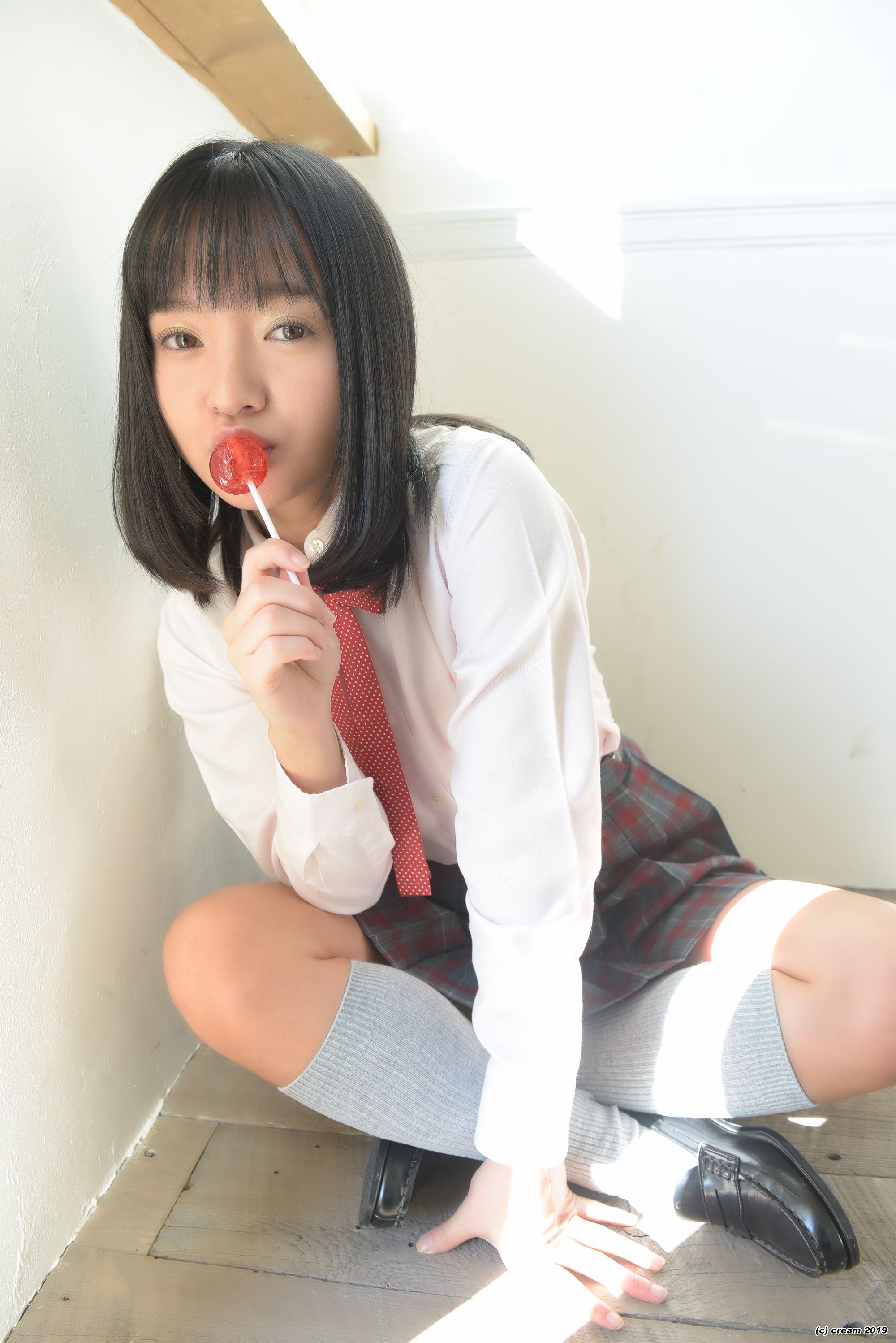 Ayana Nishinaga 西永彩奈 Ayana Stripes - (Cream) - PPV-图14