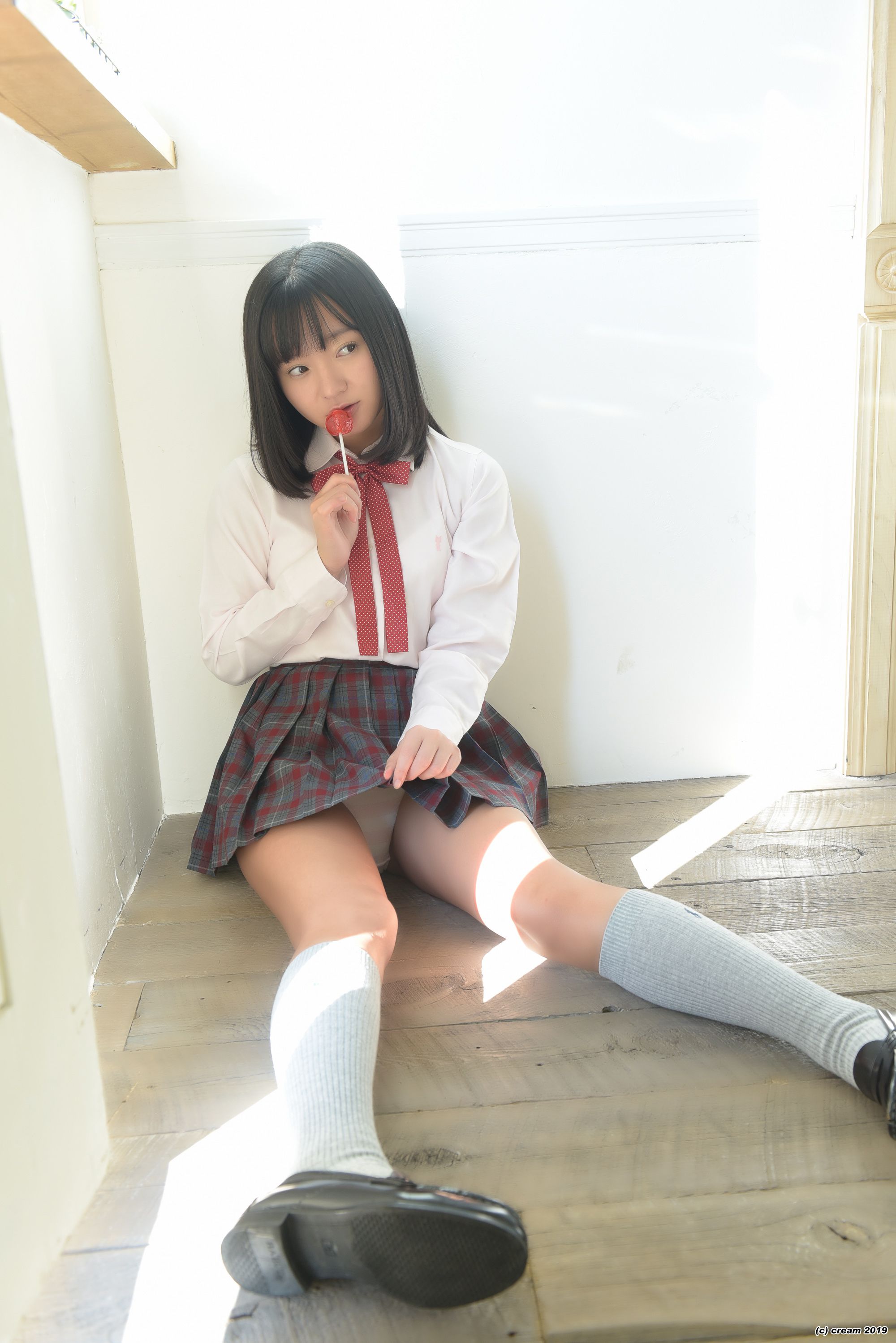 Ayana Nishinaga 西永彩奈 Ayana Stripes - (Cream) - PPV-图15