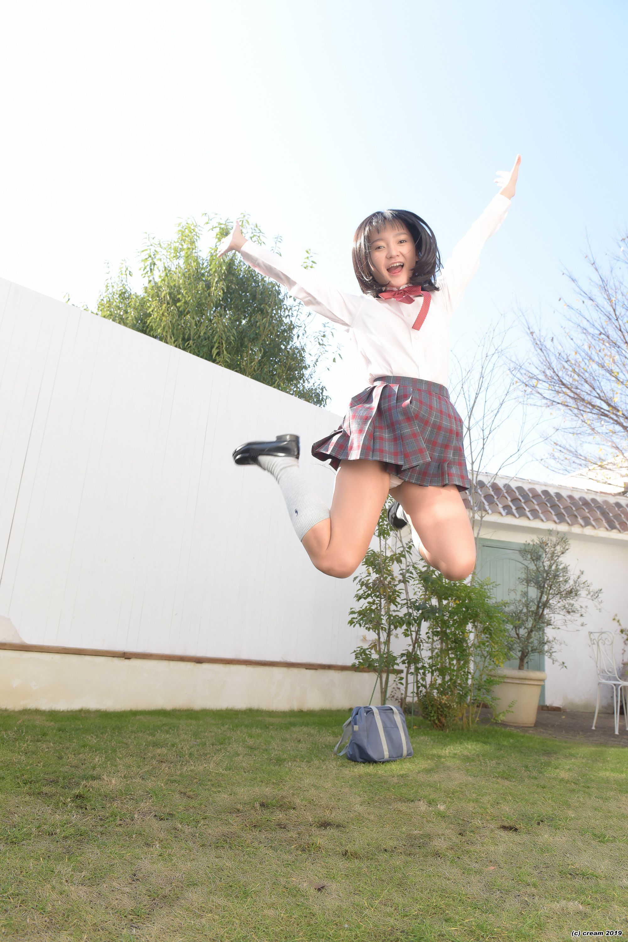 Ayana Nishinaga 西永彩奈 Ayana Stripes - (Cream) - PPV-图24