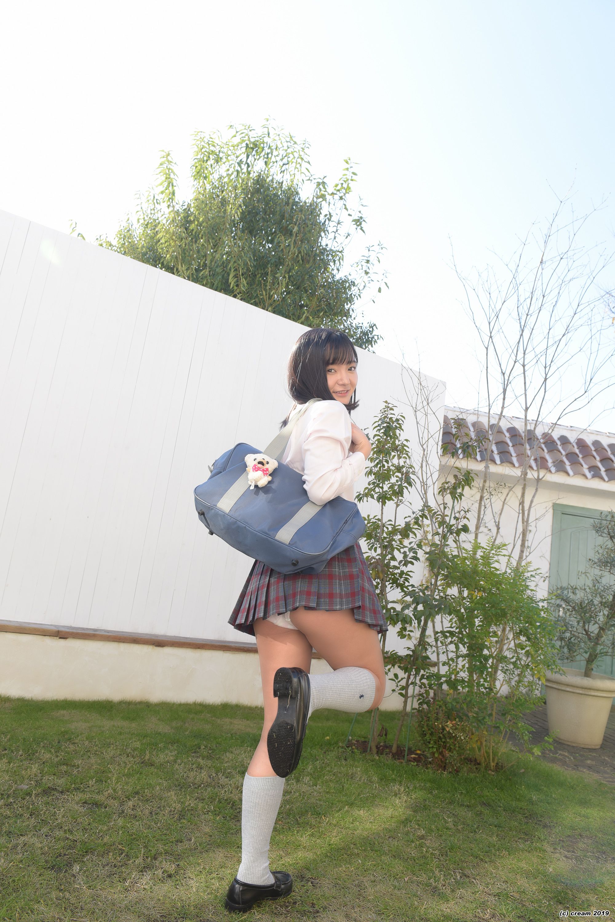 Ayana Nishinaga 西永彩奈 Ayana Stripes - (Cream) - PPV-图28