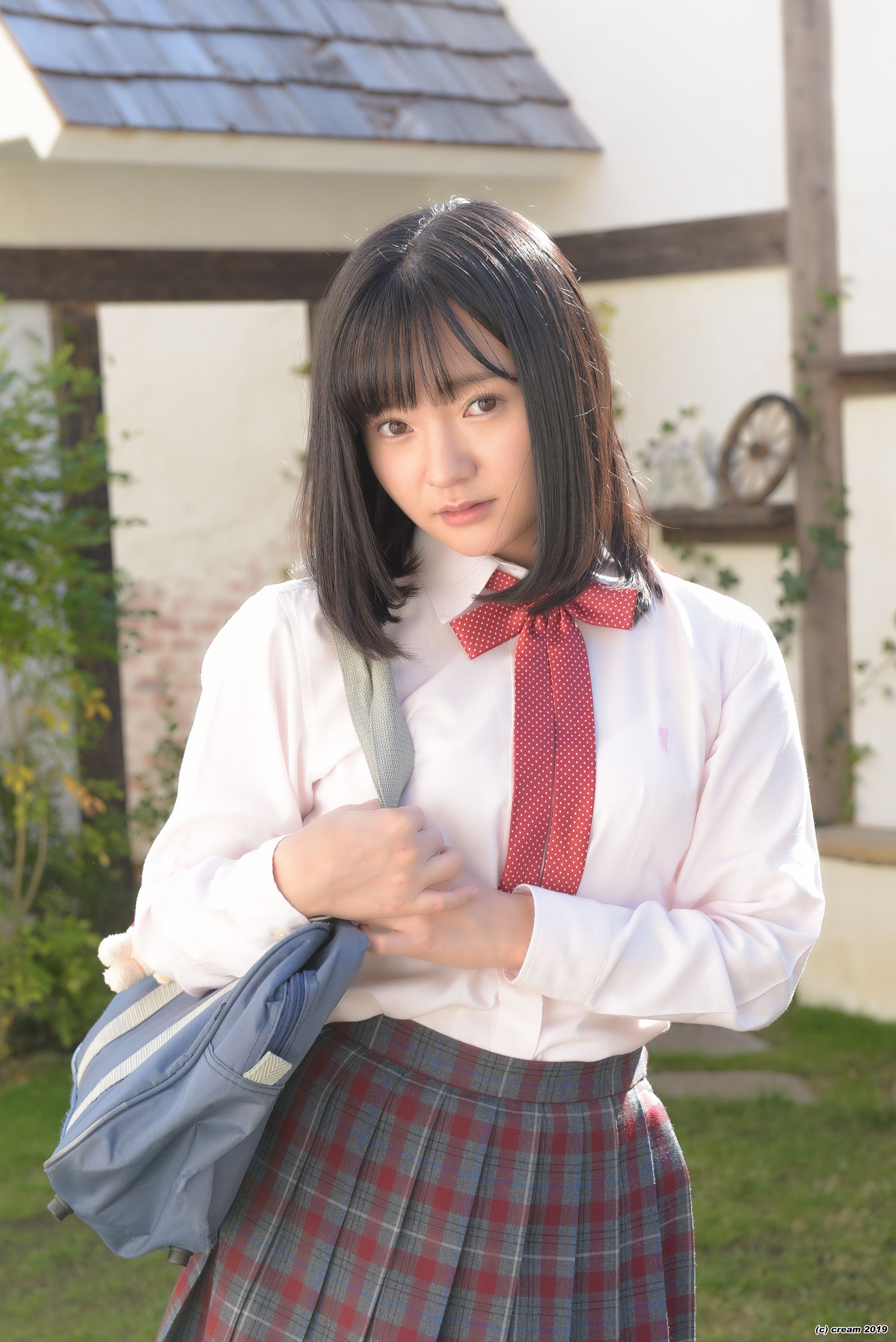 Ayana Nishinaga 西永彩奈 Ayana Stripes - (Cream) - PPV-图30