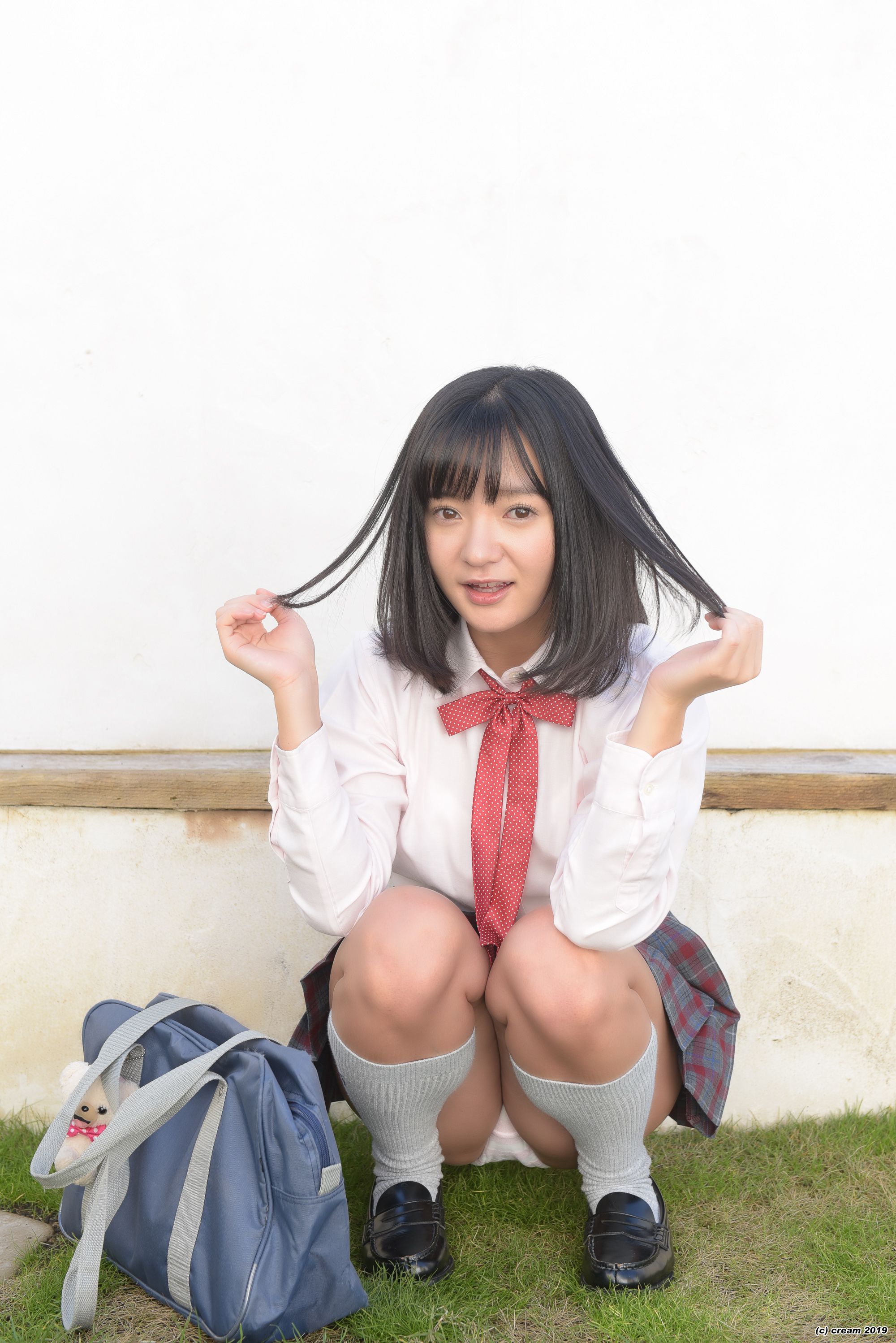 Ayana Nishinaga 西永彩奈 Ayana Stripes - (Cream) - PPV-图38