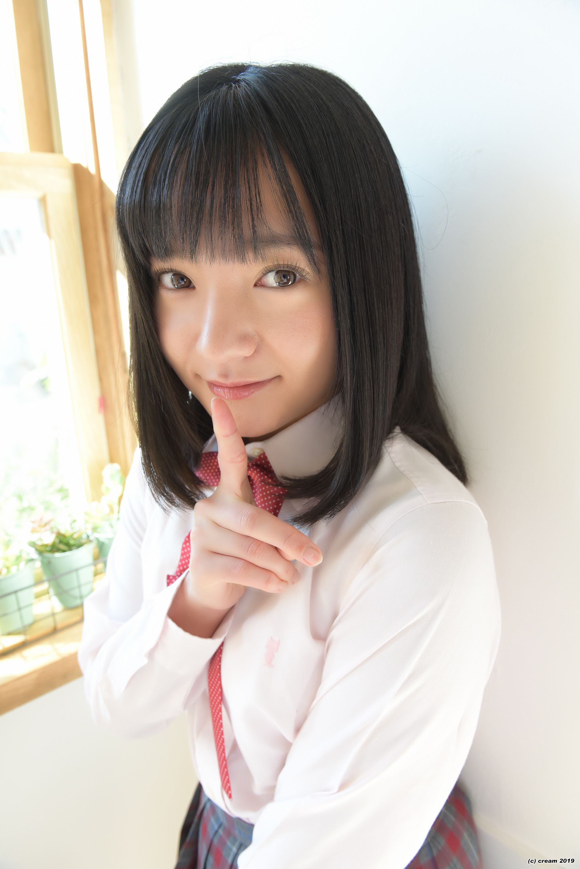 Ayana Nishinaga 西永彩奈 Ayana Stripes - (Cream) - PPV-图4
