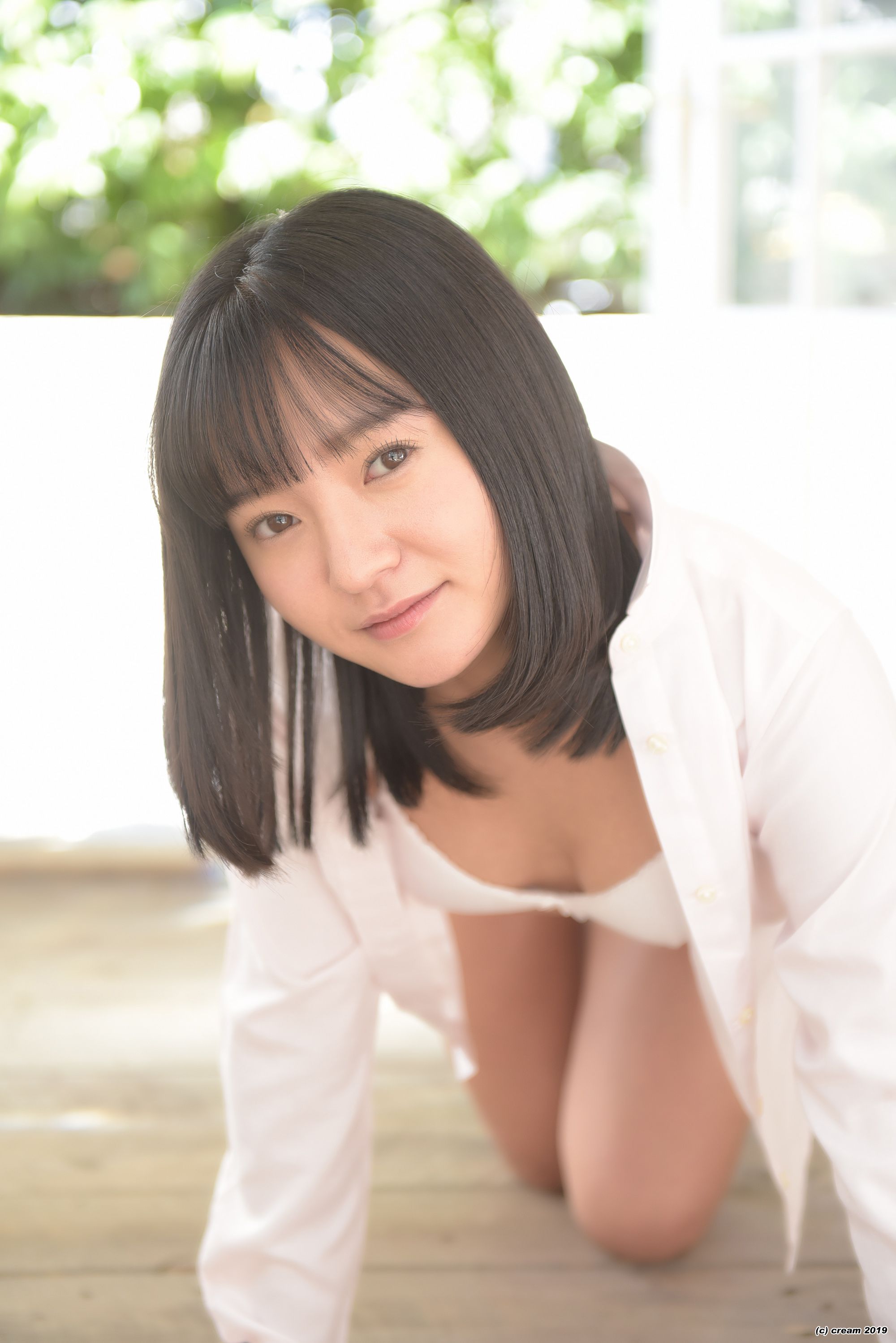 Ayana Nishinaga 西永彩奈 Ayana Stripes - (Cream) - PPV-图77