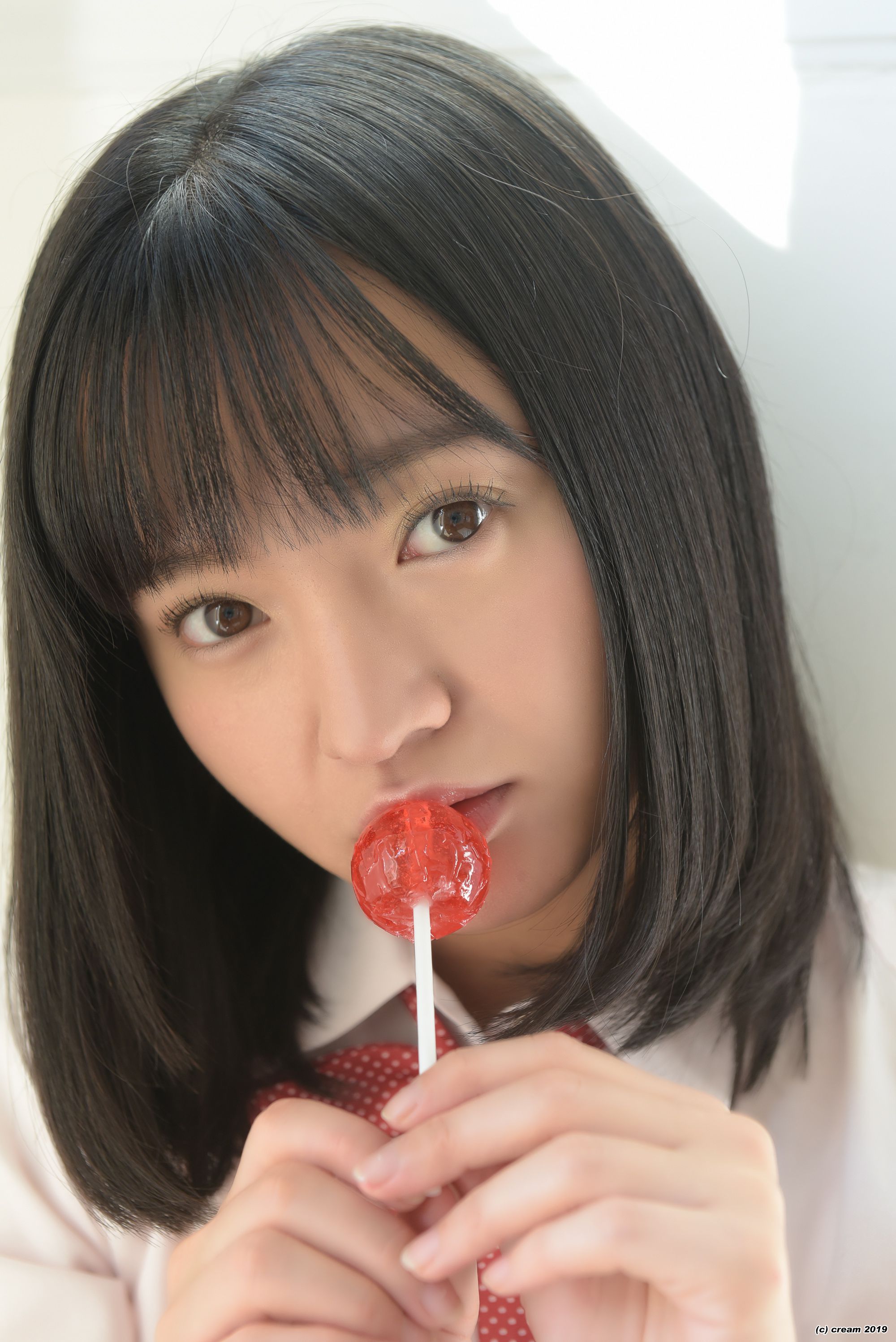 Ayana Nishinaga 西永彩奈 Ayana Stripes - (Cream) - PPV-图8