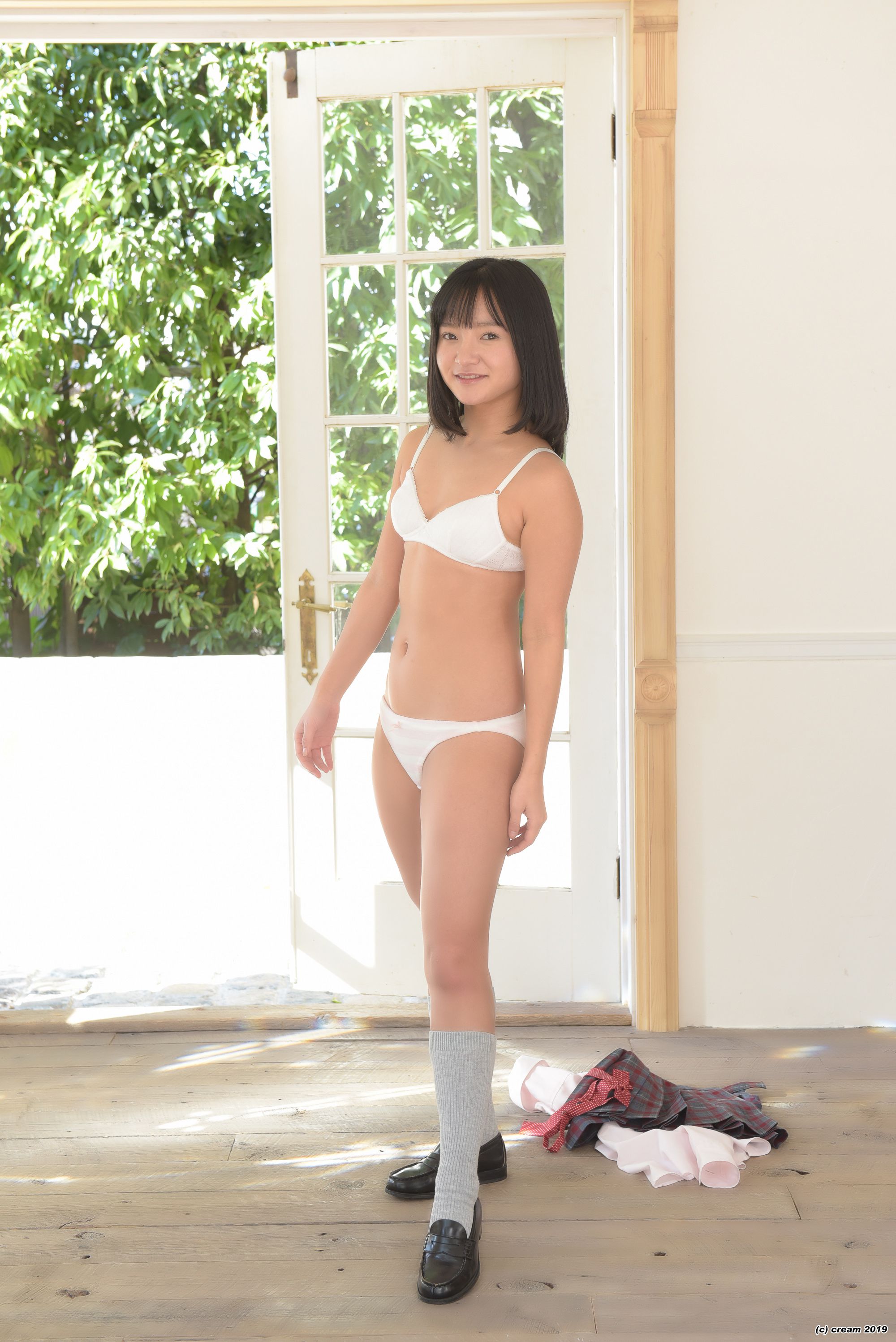 Ayana Nishinaga 西永彩奈 Ayana Stripes - (Cream) - PPV-图91