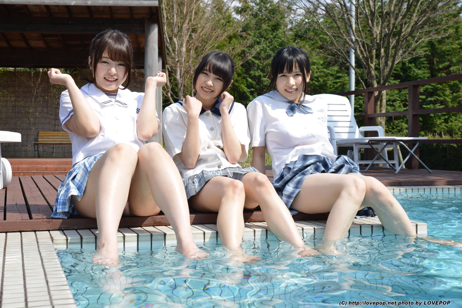 Yua Kuramochi 倉持結愛 & Iku Natsumi 夏海いく& Yuuka Aoyama 青山佑香 Photoset 07-图14