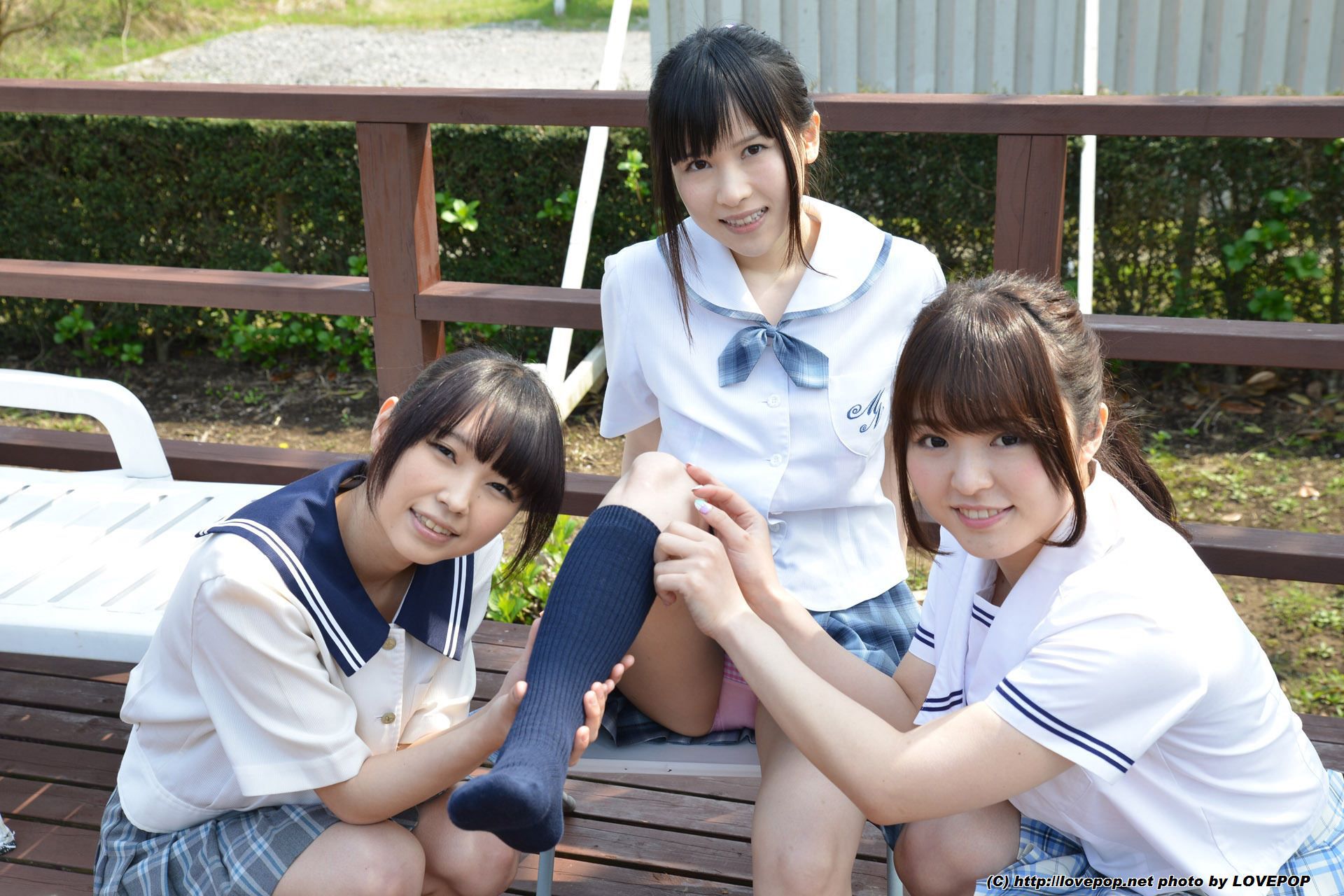 Yua Kuramochi 倉持結愛 & Iku Natsumi 夏海いく& Yuuka Aoyama 青山佑香 Photoset 07-图3