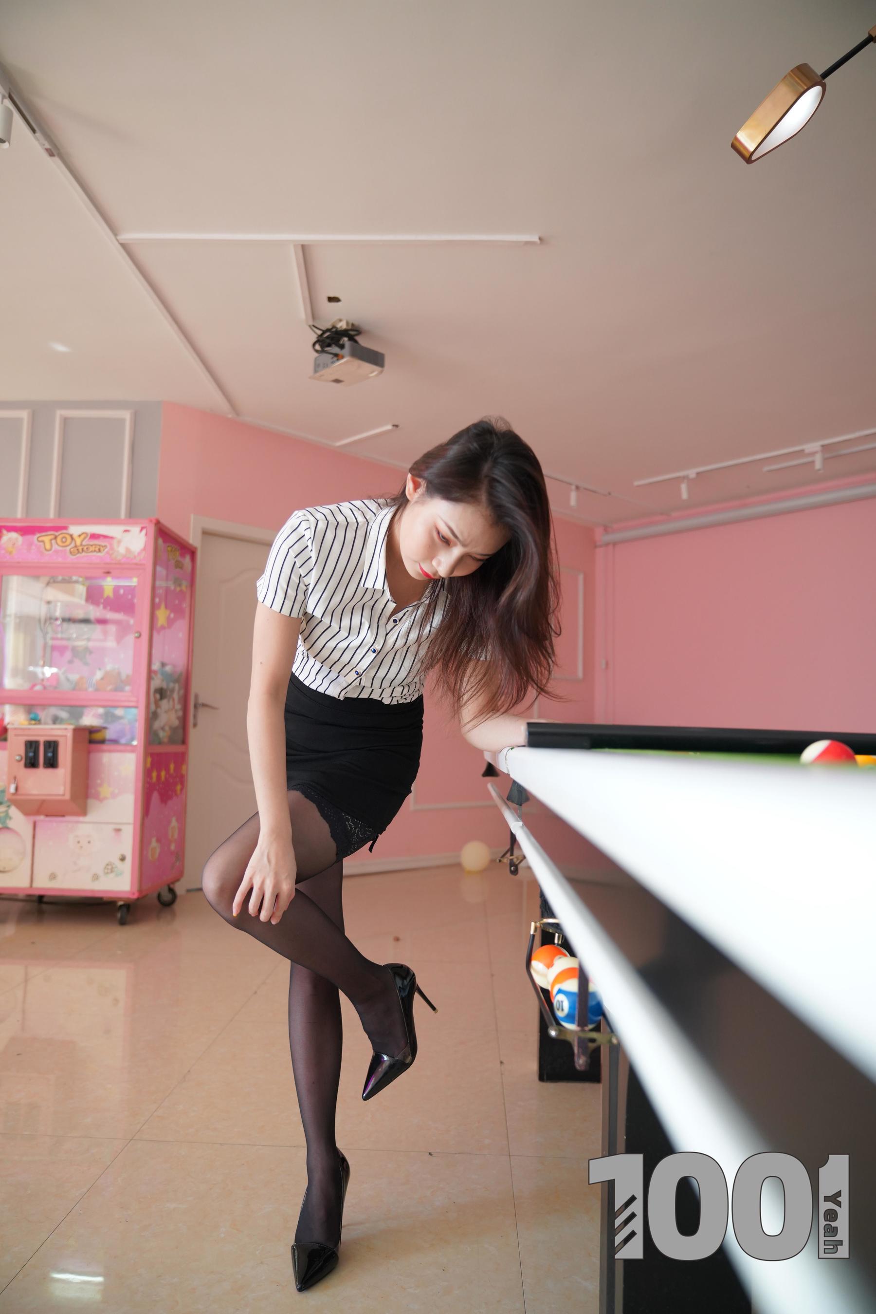 模特：真真 《桌球女教练3》-图1