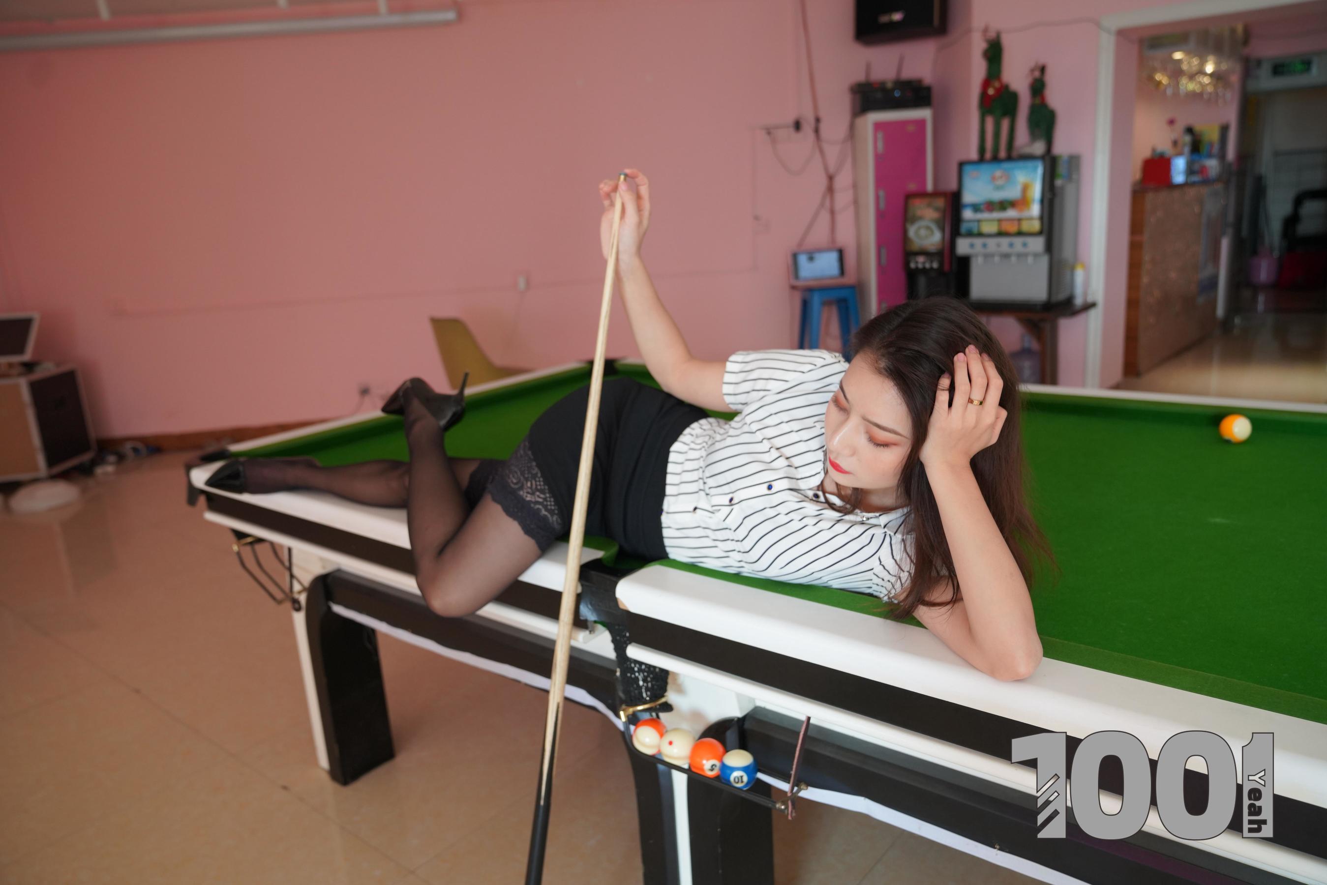 模特：真真 《桌球女教练4》-图1