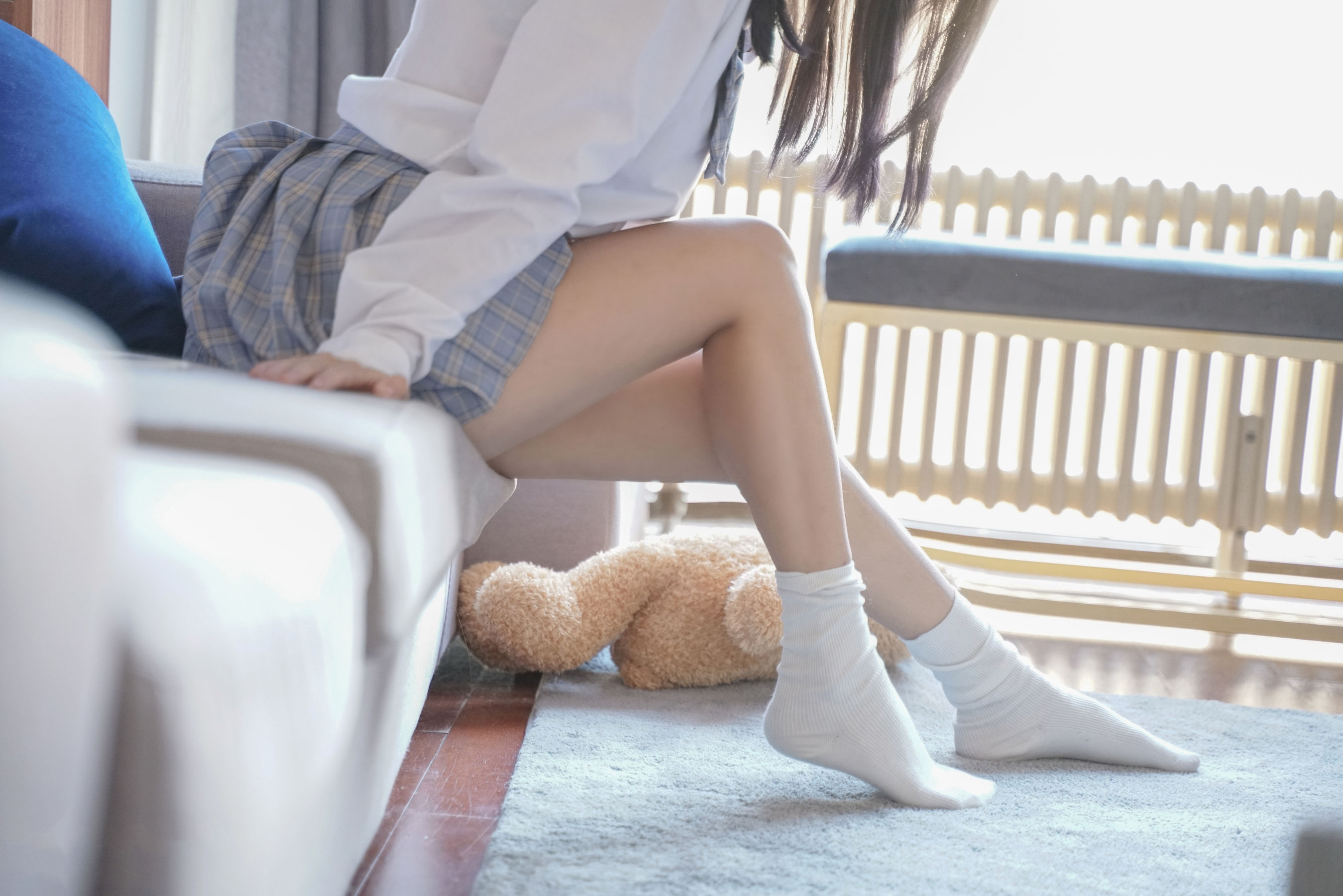 VOL.047 裸腿制服裙-图29