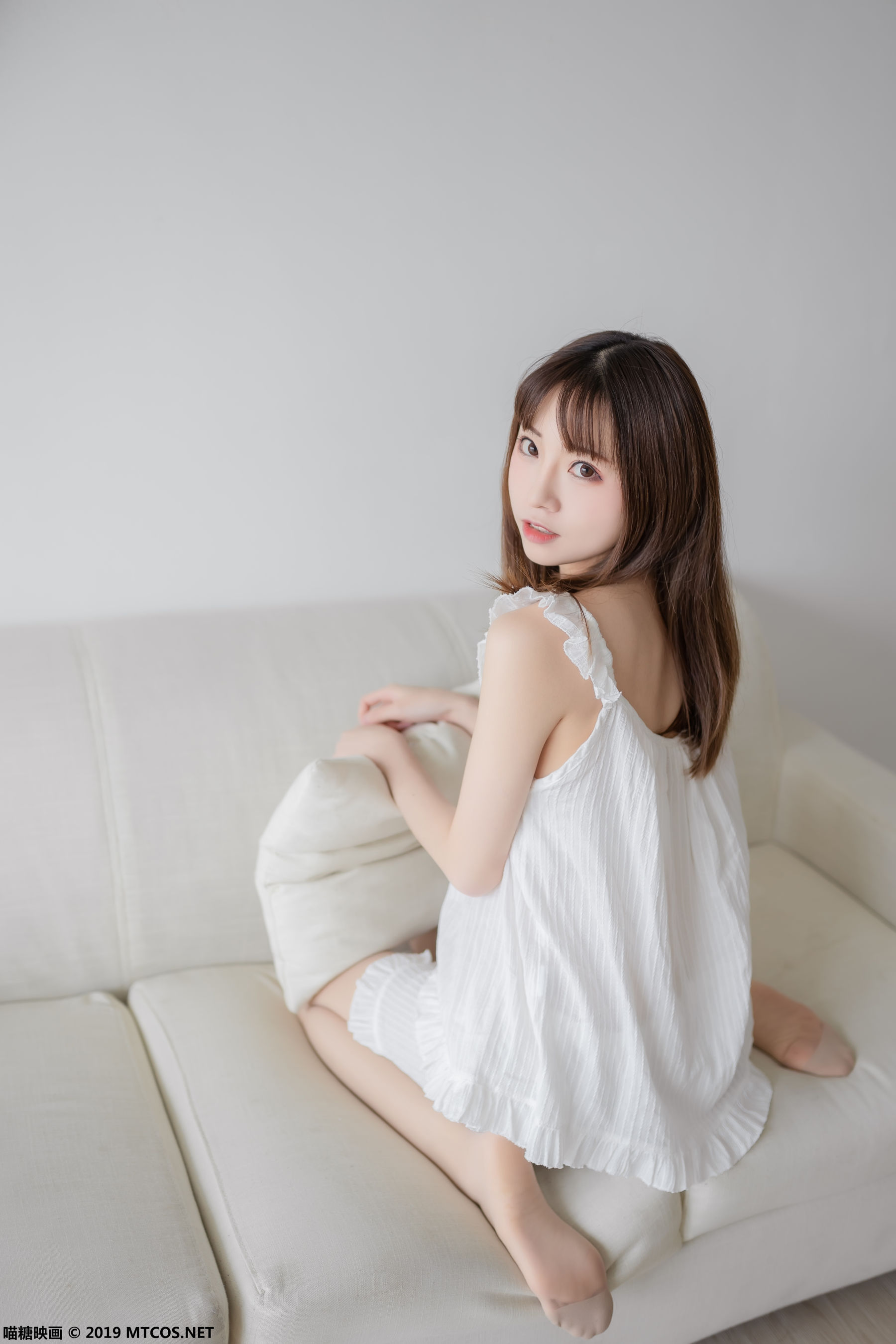 VOL.056 白色睡衣-图31