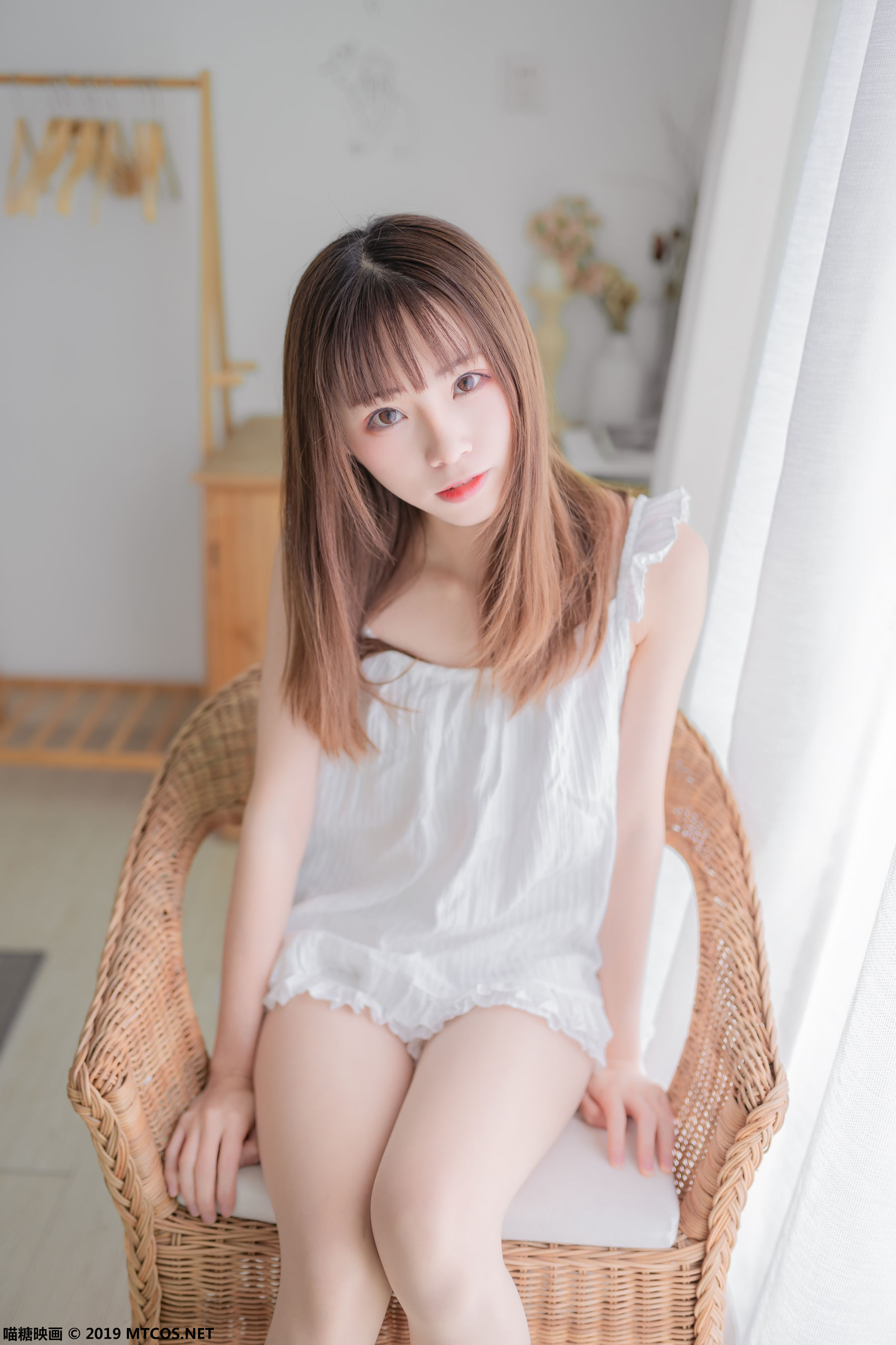 VOL.056 白色睡衣-图3