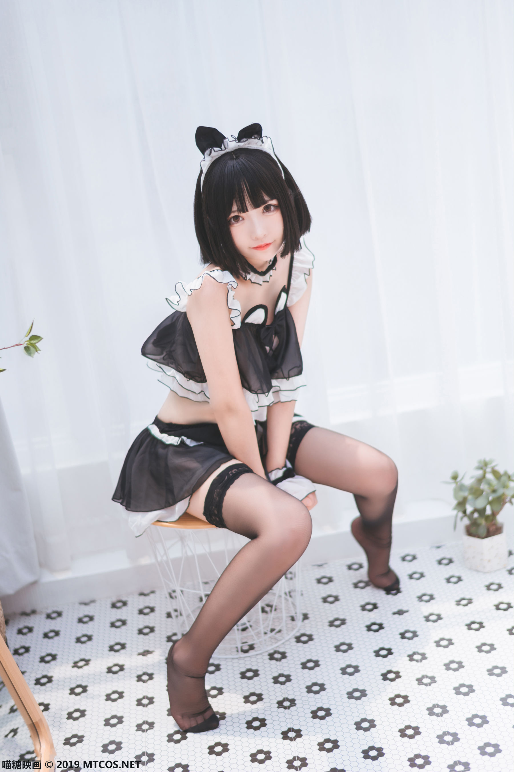 VOL.060 黑丝猫耳-图35