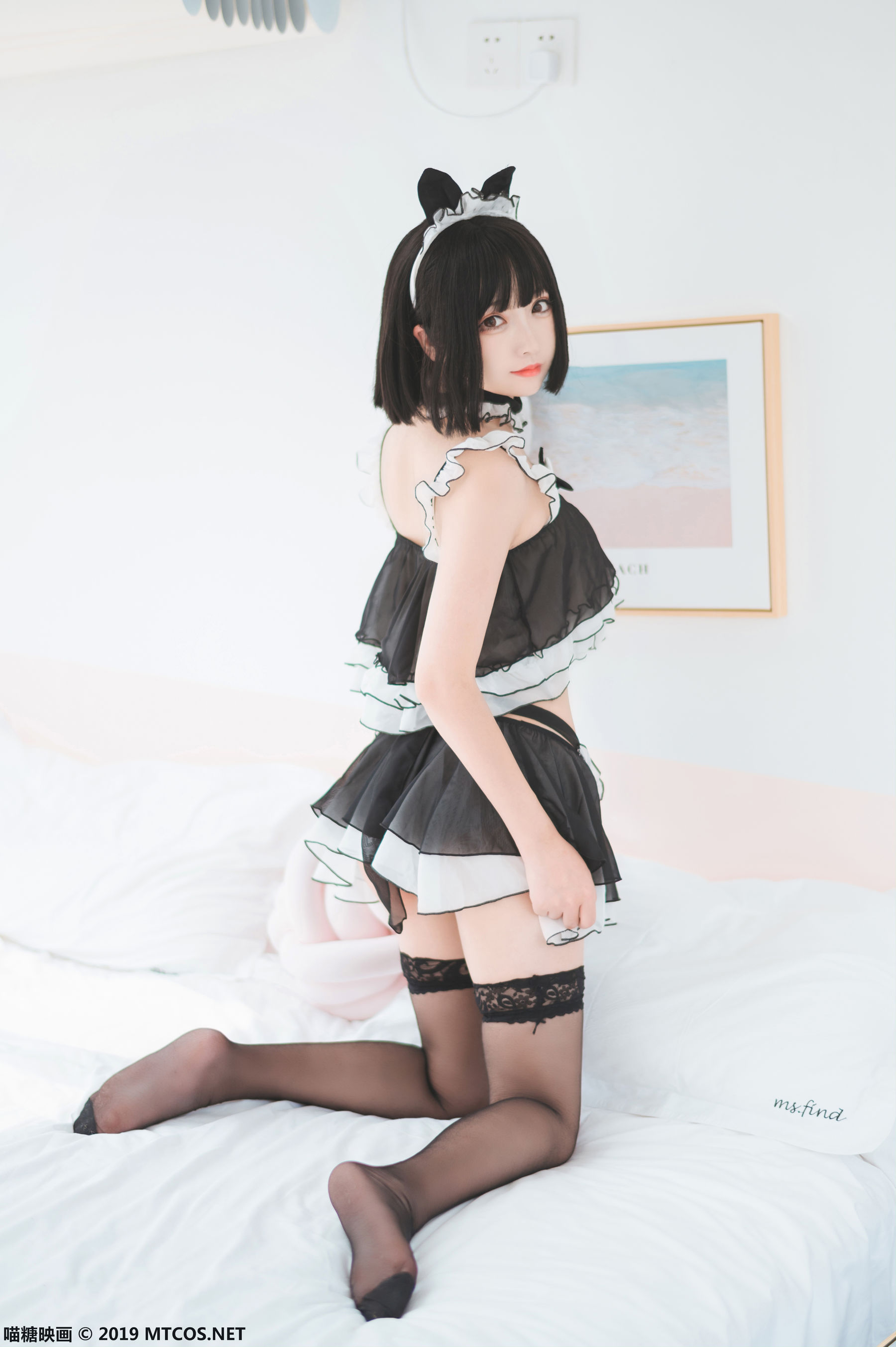 VOL.060 黑丝猫耳-图6