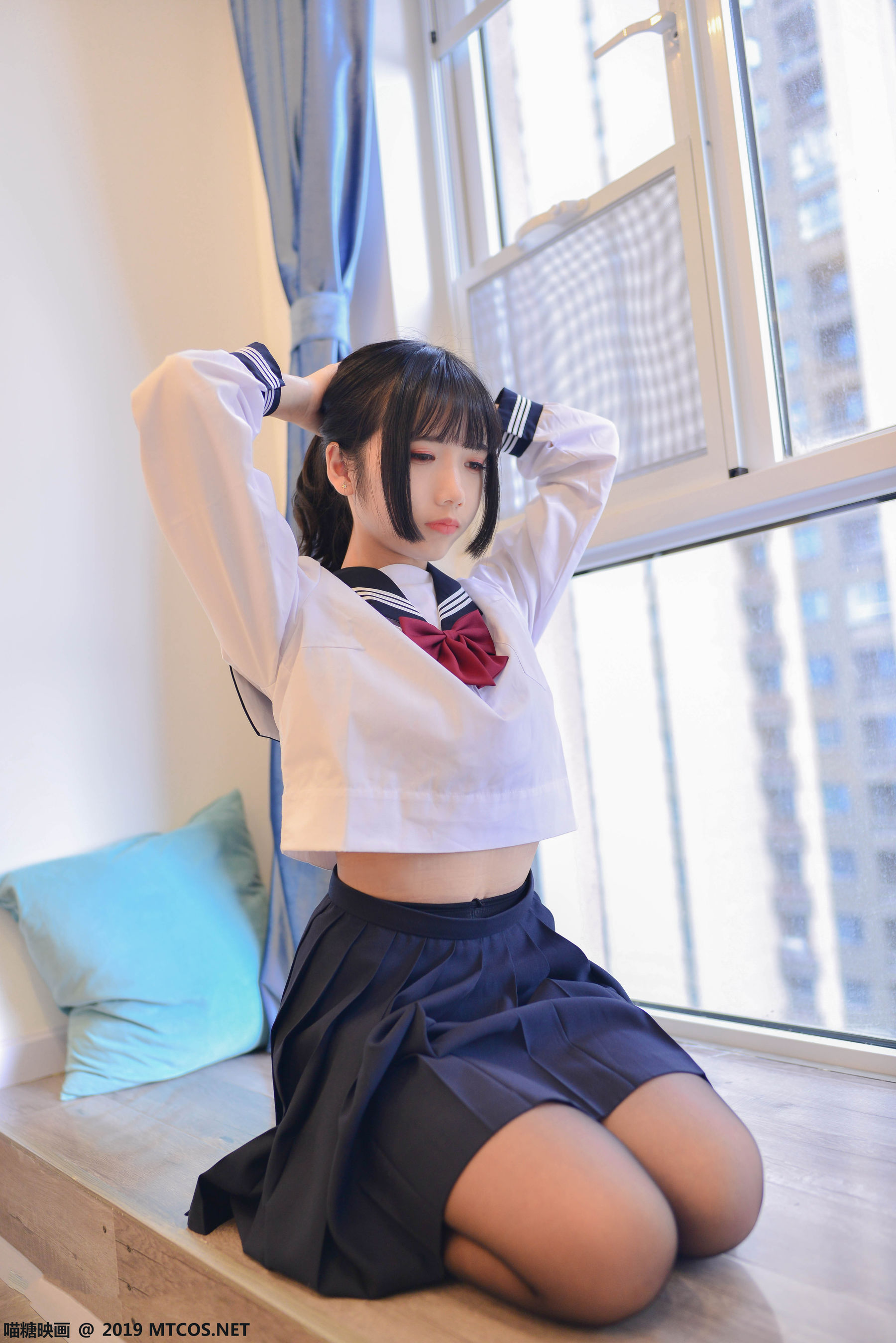 VOL.064 制服下的死水库-图9