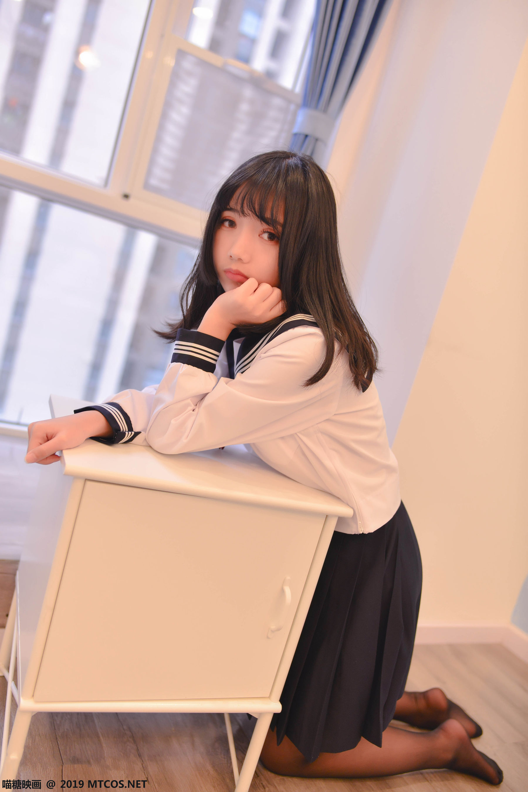 VOL.064 制服下的死水库-图12
