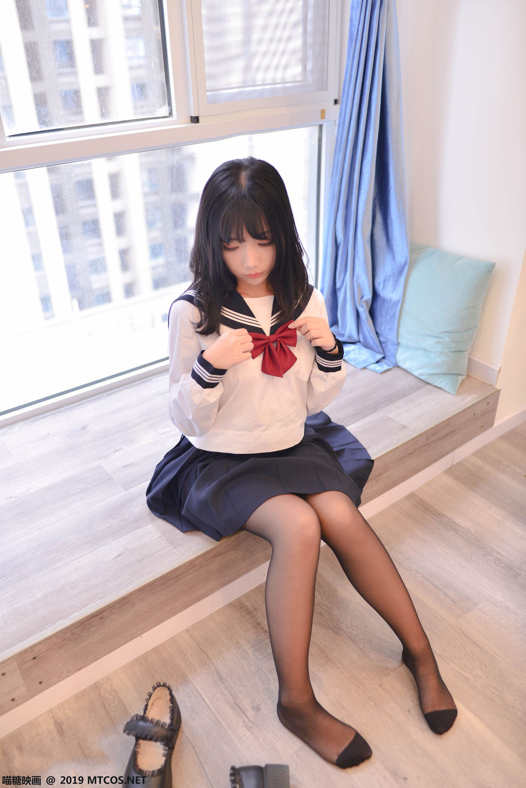 VOL.064 制服下的死水库-图5
