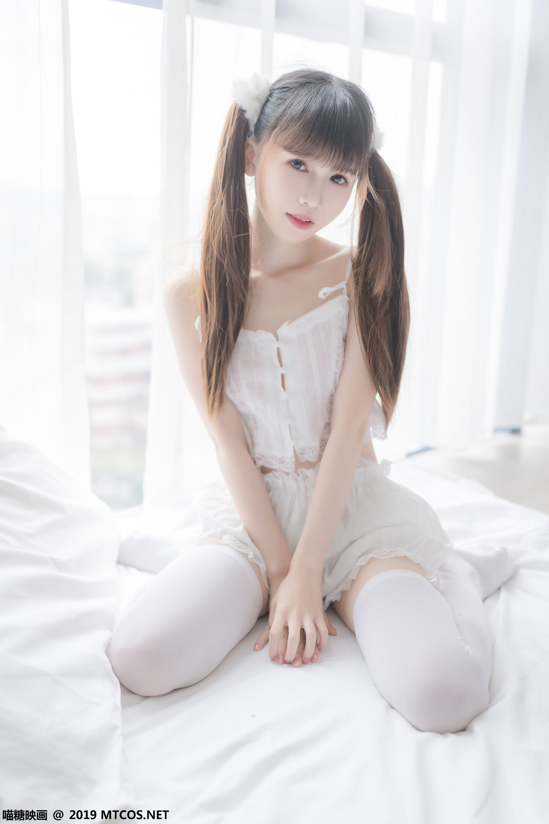 VOL.065 白丝双马尾-图5