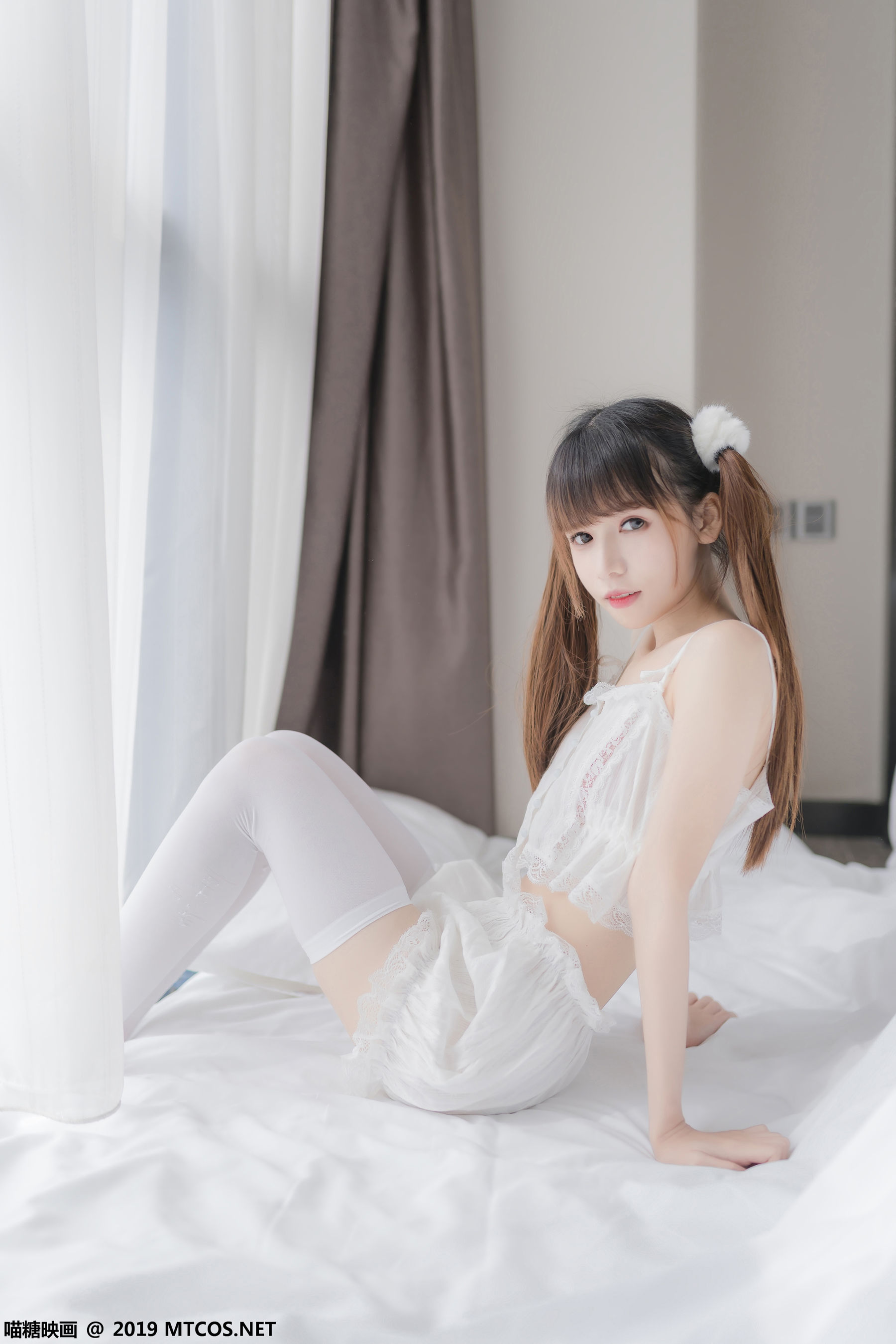 VOL.065 白丝双马尾-图8