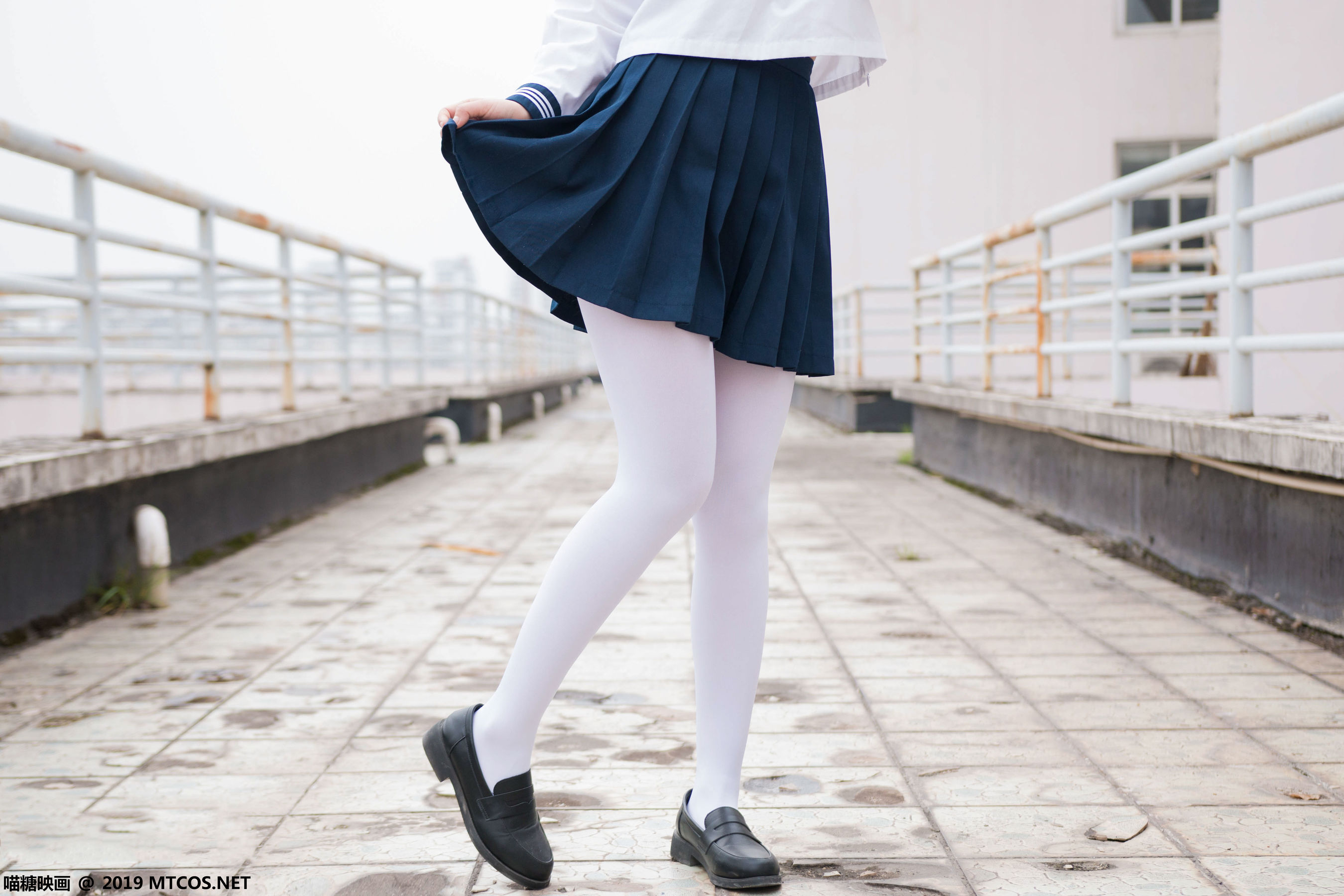 VOL.067 喵喵的白丝水手服-图9