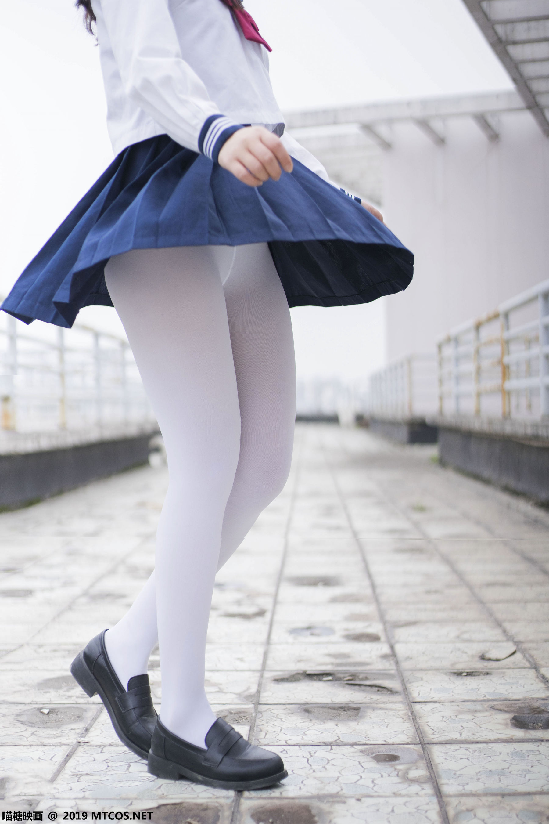 VOL.067 喵喵的白丝水手服-图33