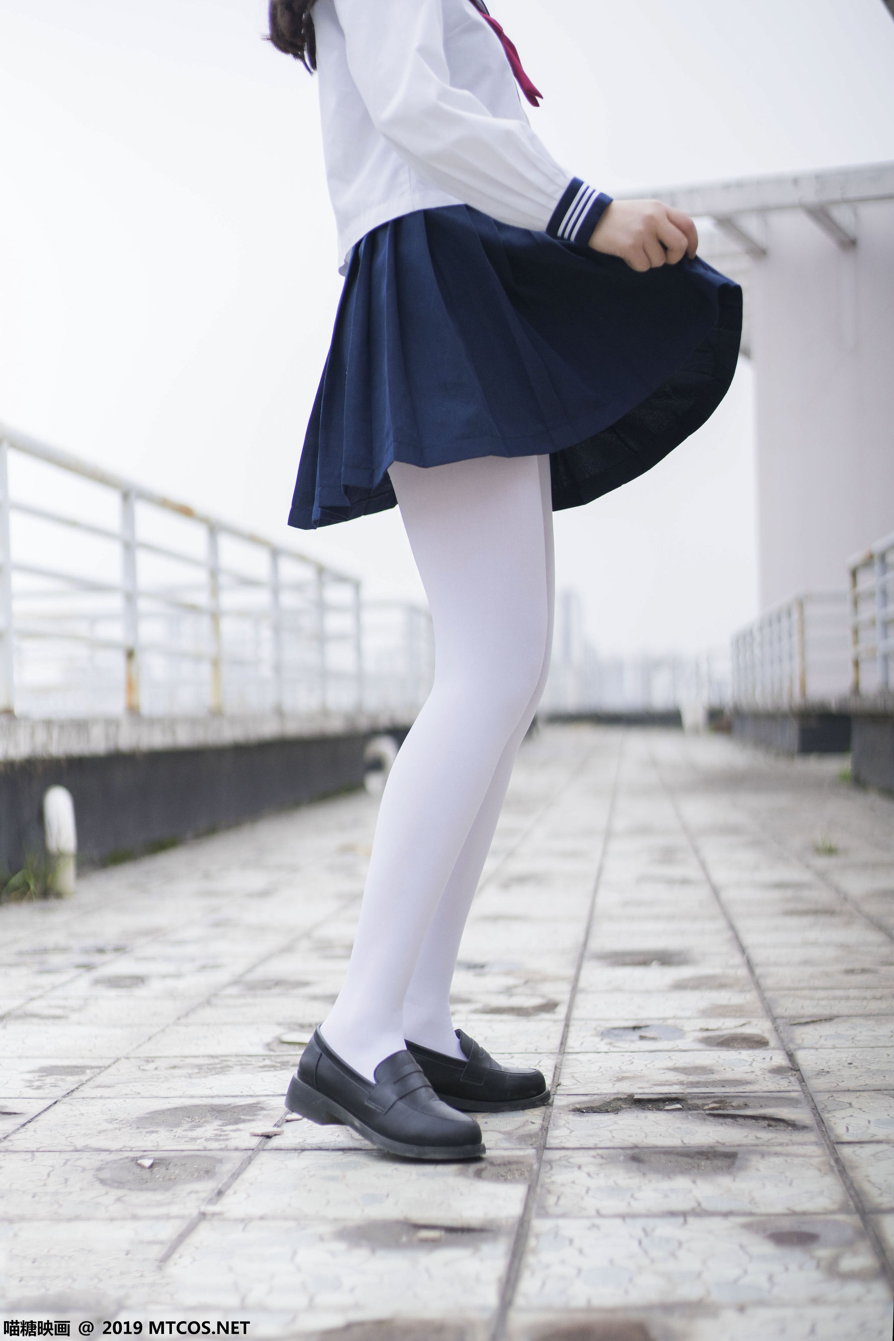 VOL.067 喵喵的白丝水手服-图35