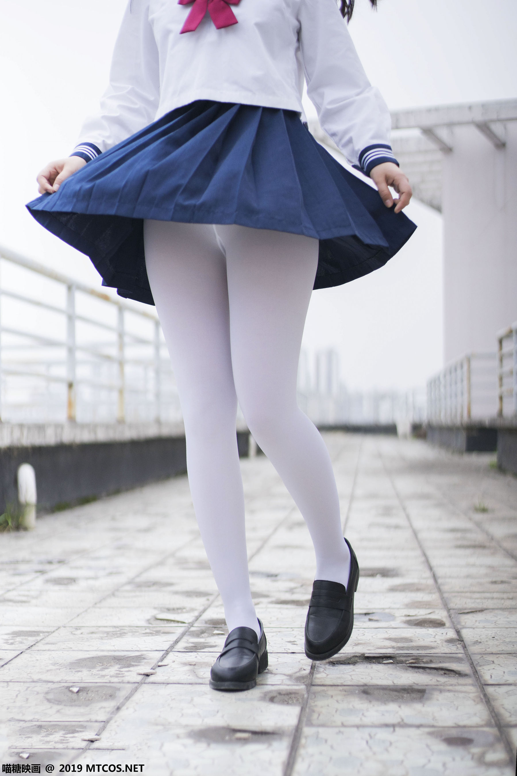 VOL.067 喵喵的白丝水手服-图36