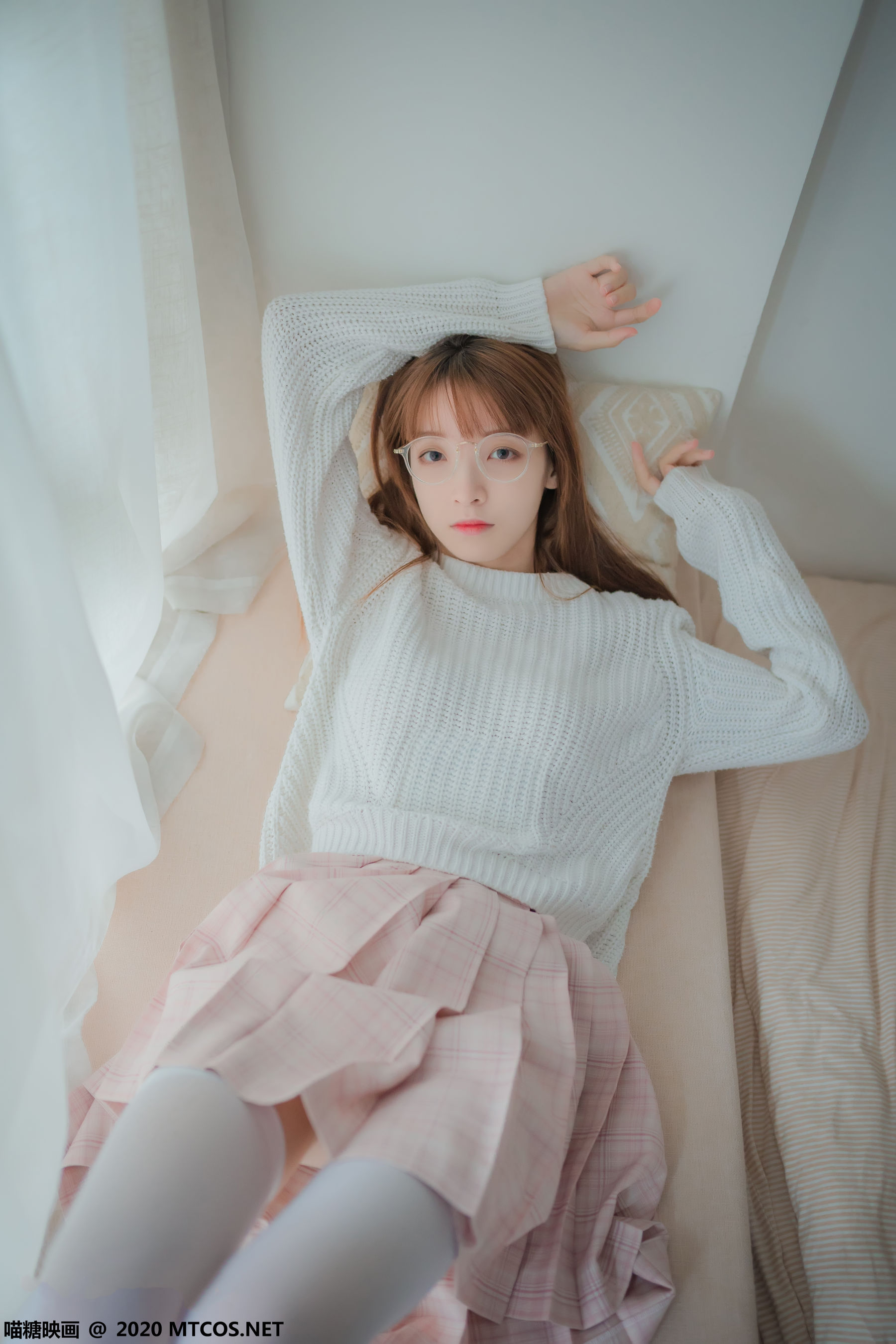 VOL.077 粉格裙的眼睛娘-图14