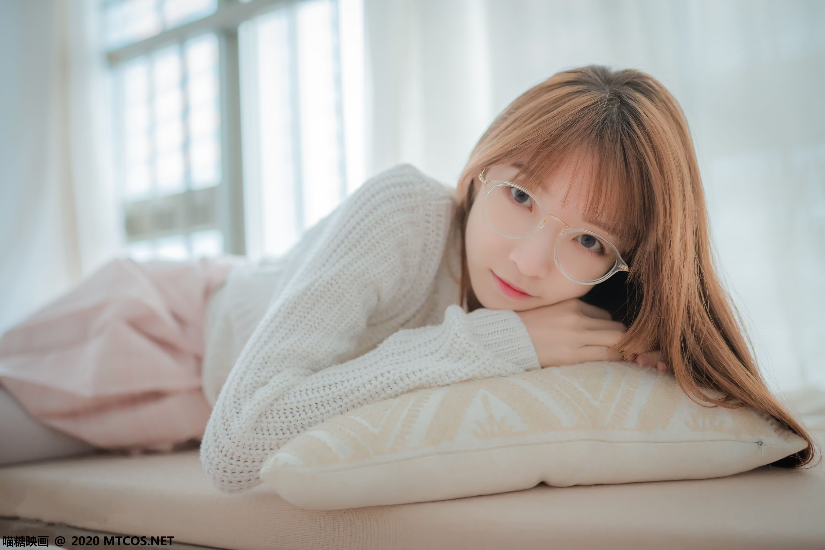 VOL.077 粉格裙的眼睛娘-图17