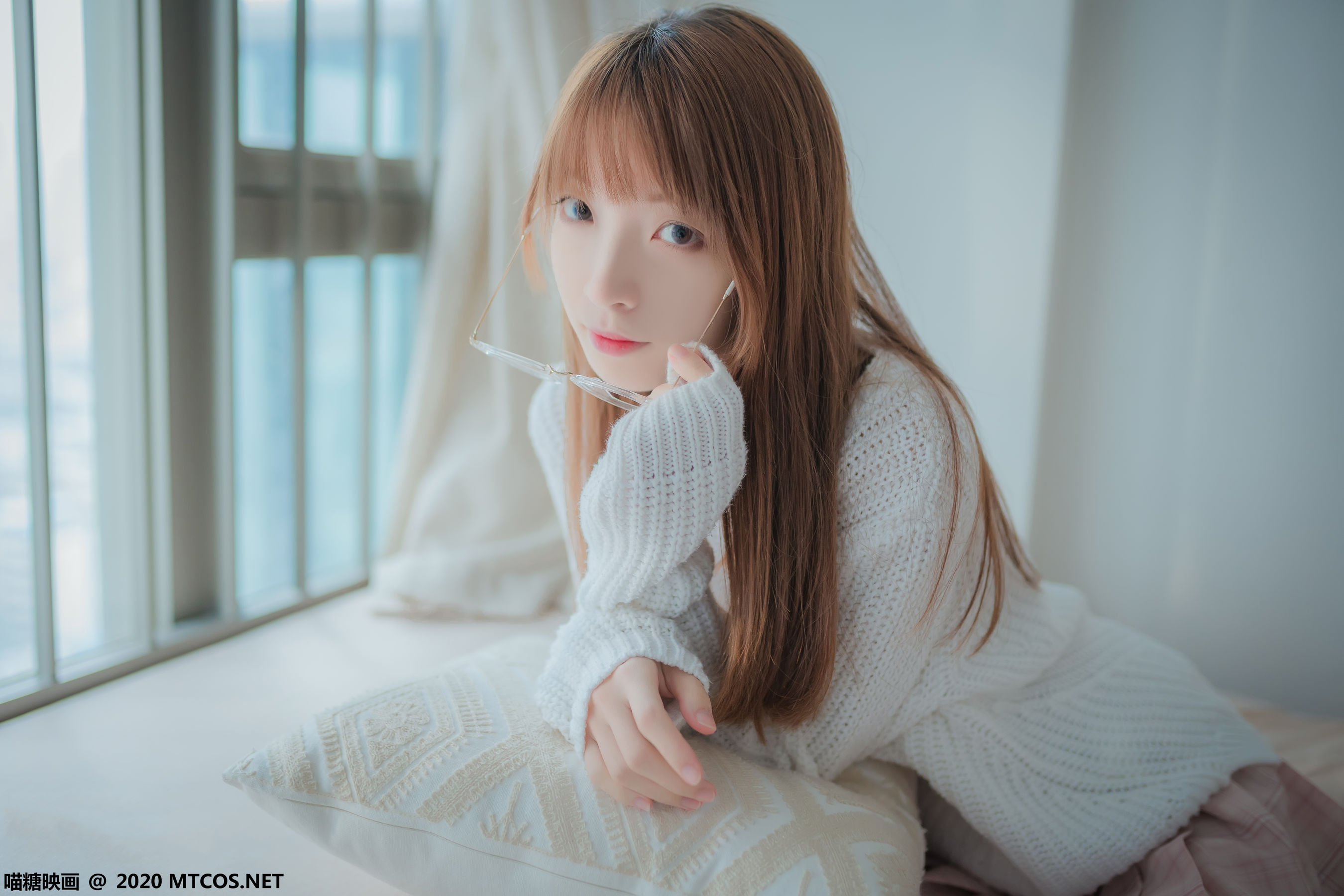 VOL.077 粉格裙的眼睛娘-图4