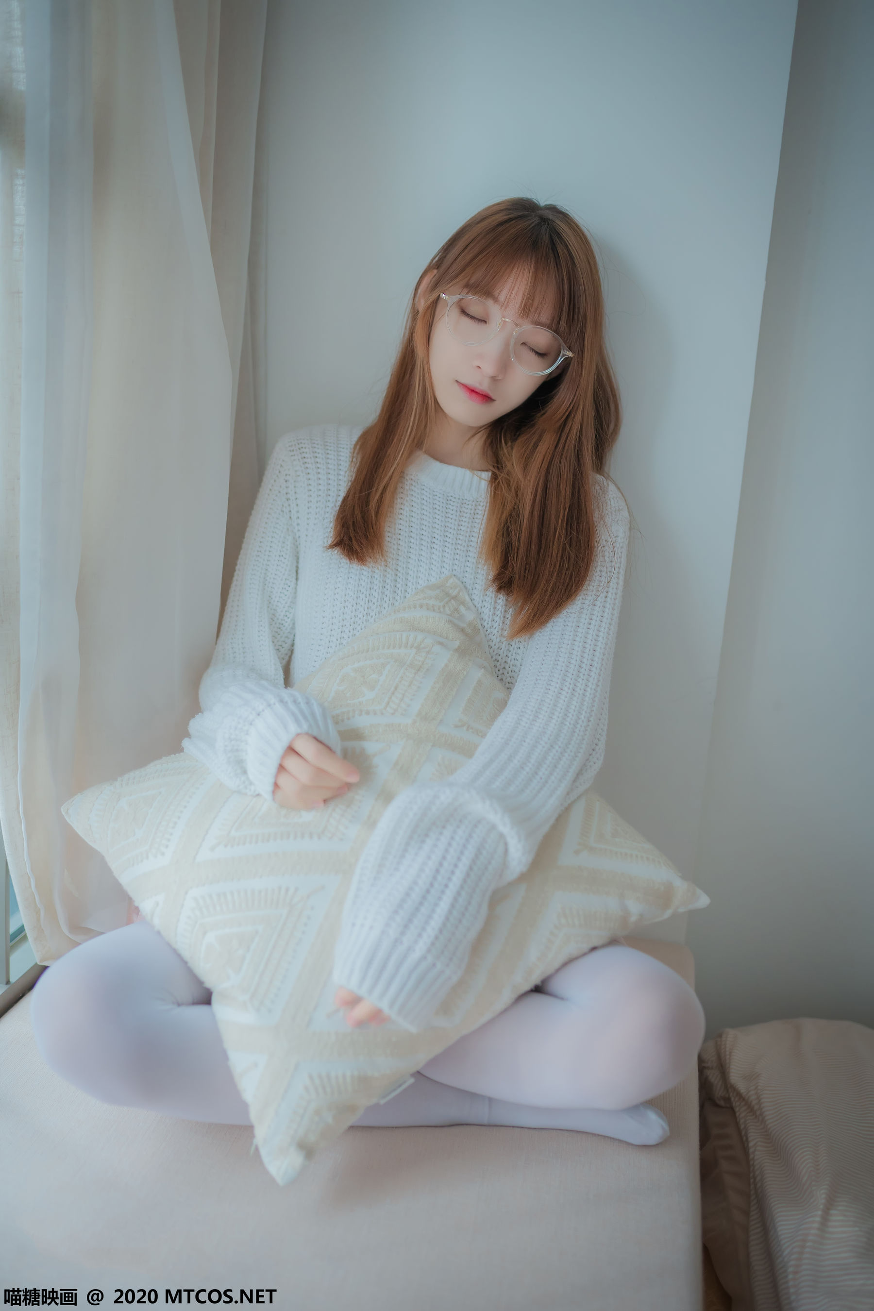 VOL.077 粉格裙的眼睛娘-图7