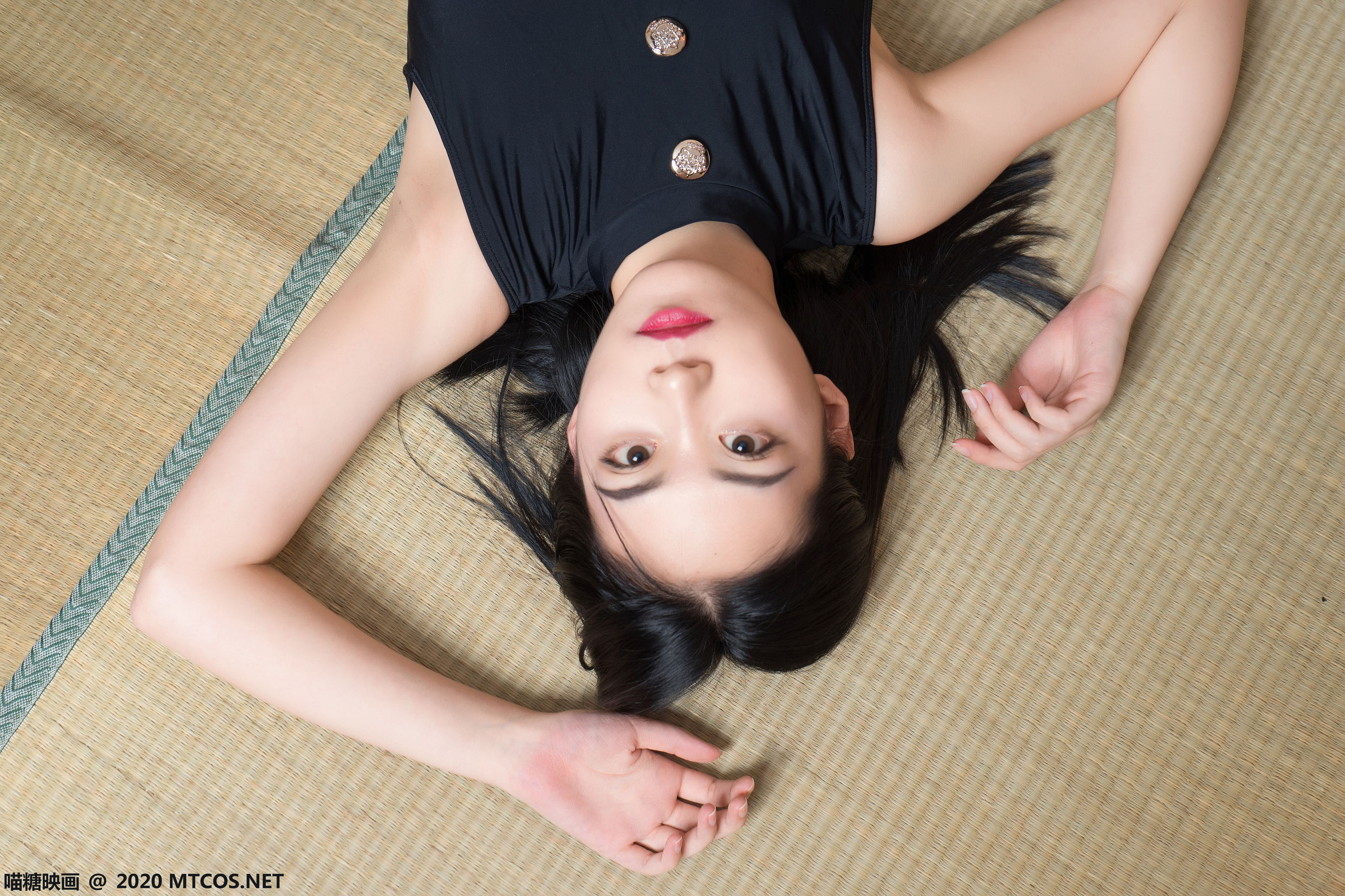 VOL.079 黑色制服的少女-图23