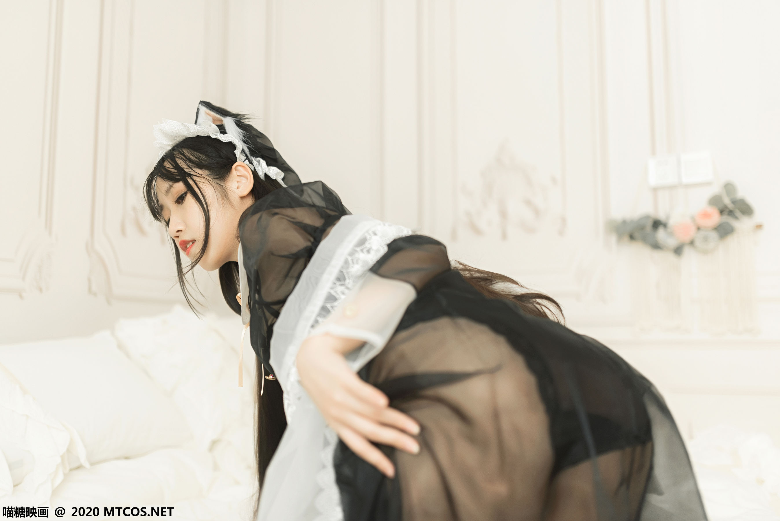 VOL.084 猫耳女仆装-图10