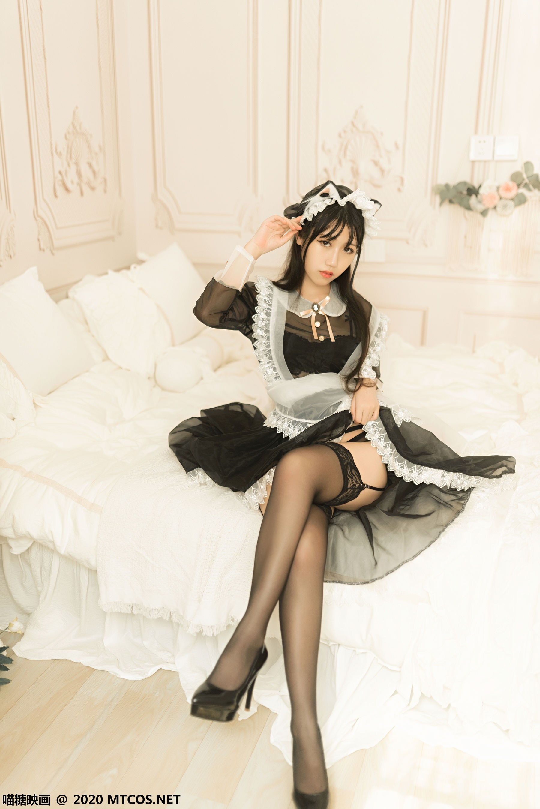 VOL.084 猫耳女仆装-图24
