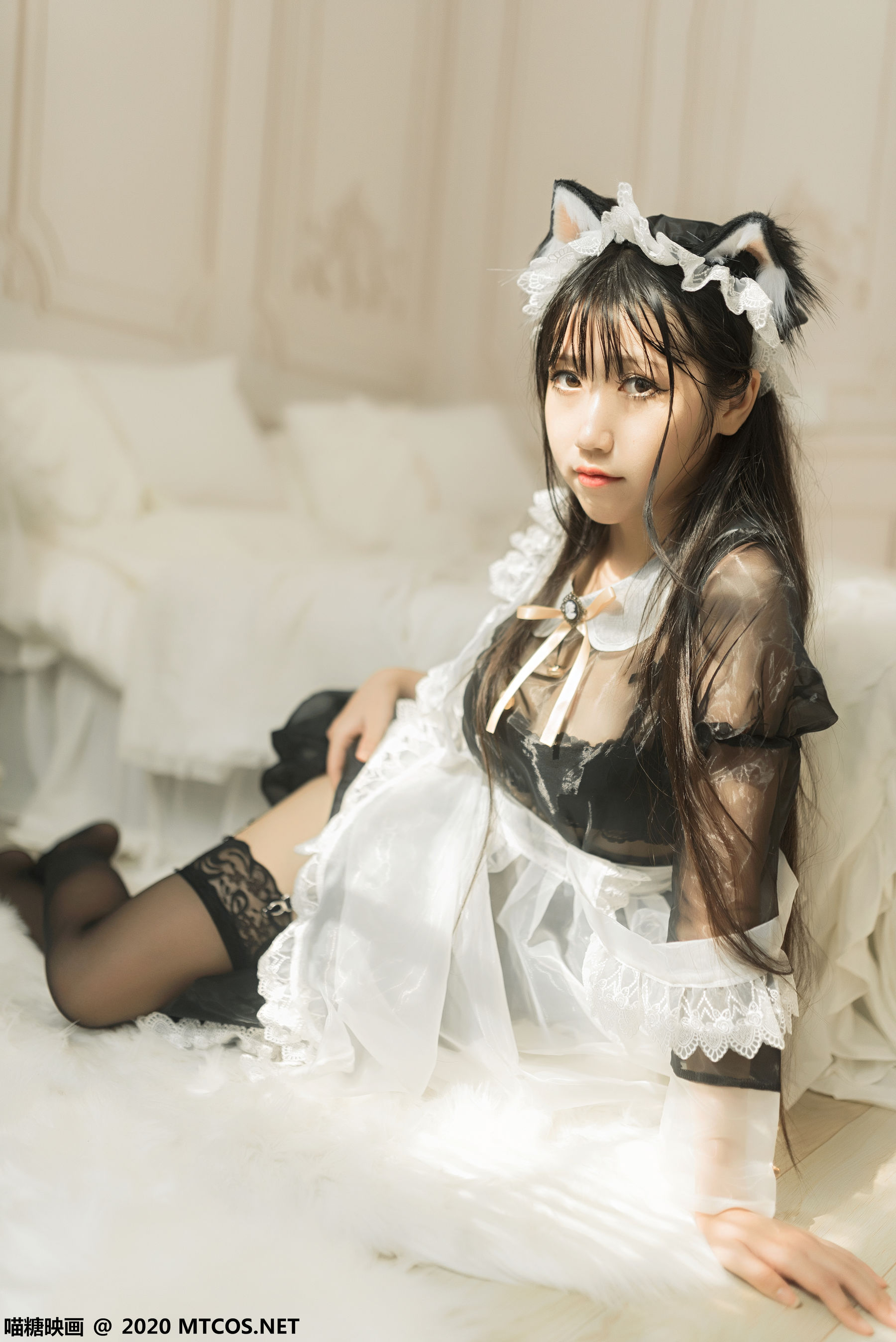 VOL.084 猫耳女仆装-图35