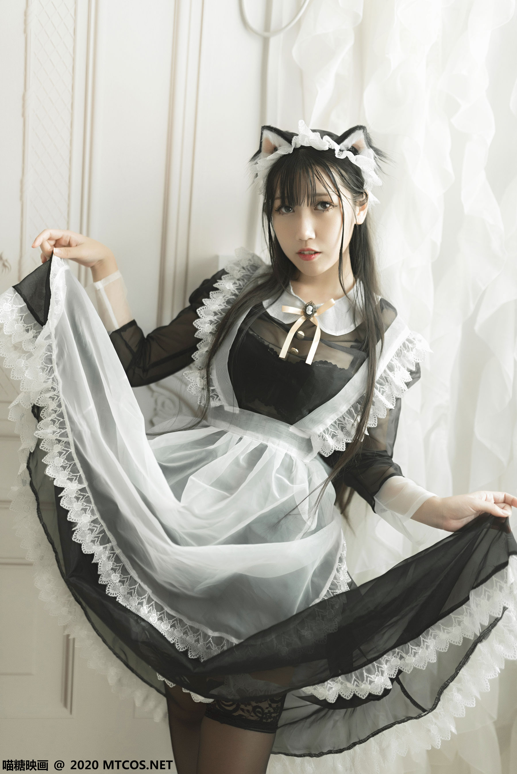 VOL.084 猫耳女仆装-图37