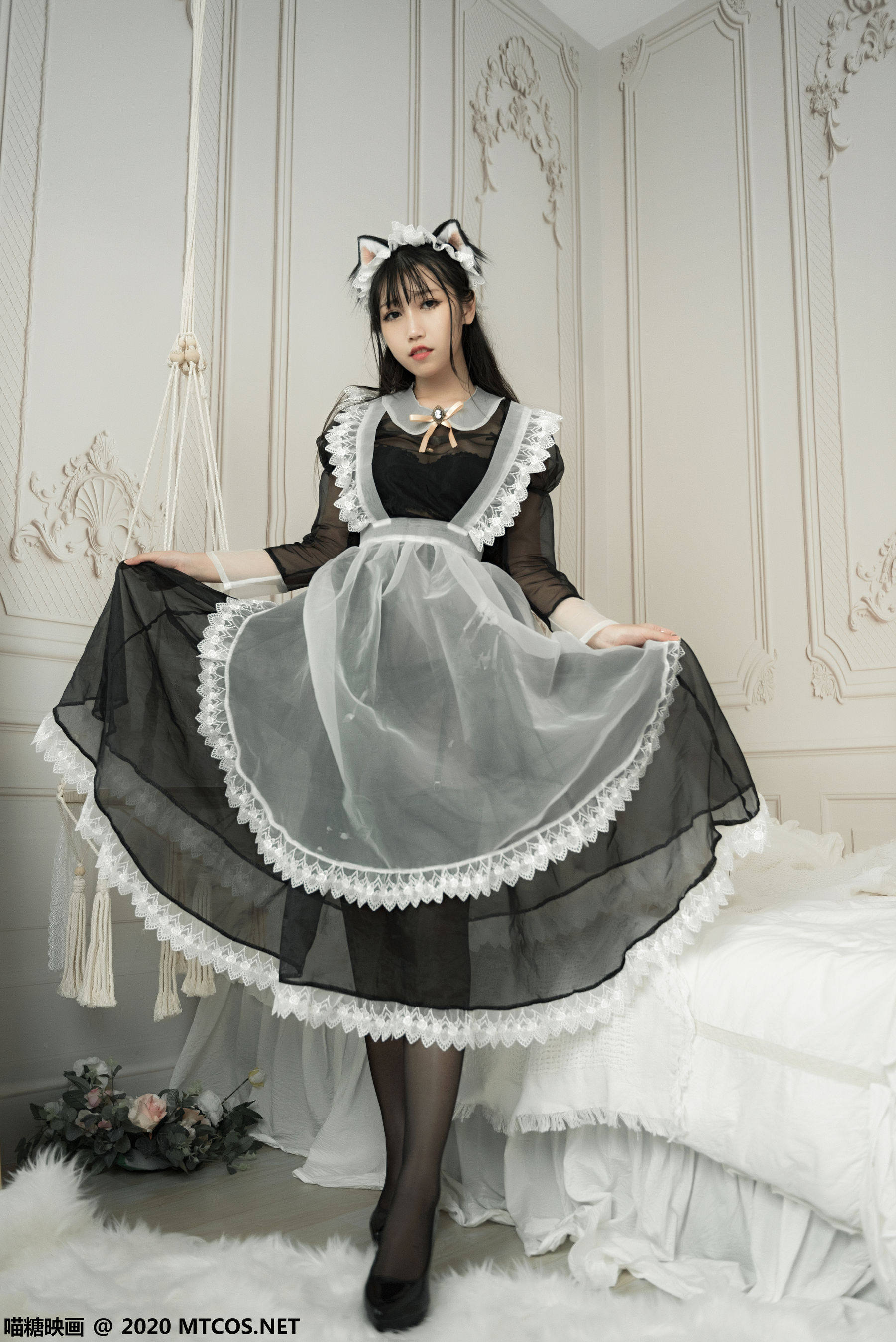 VOL.084 猫耳女仆装-图39