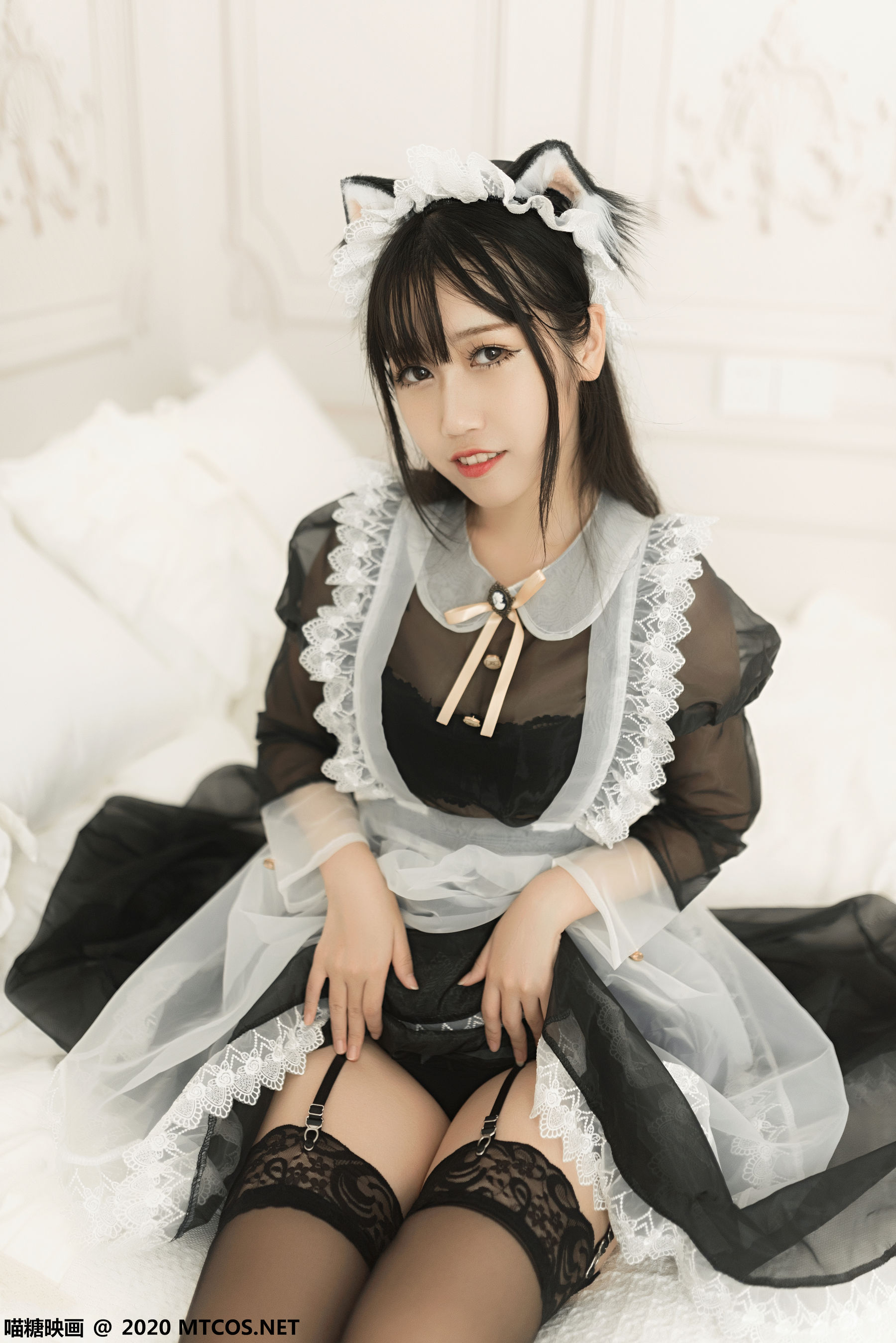 VOL.084 猫耳女仆装-图4