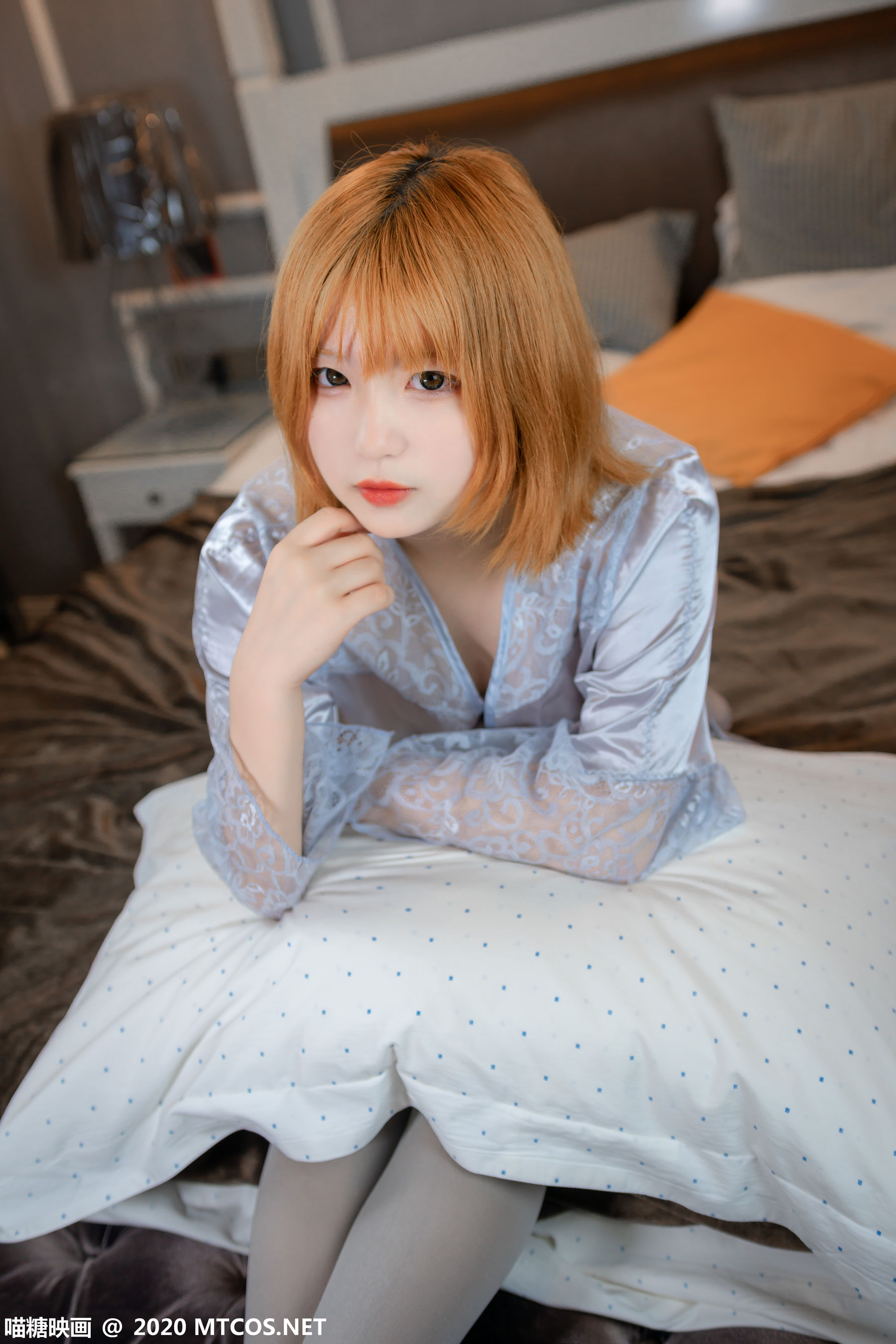 VOL.085 桃子的睡衣-图1