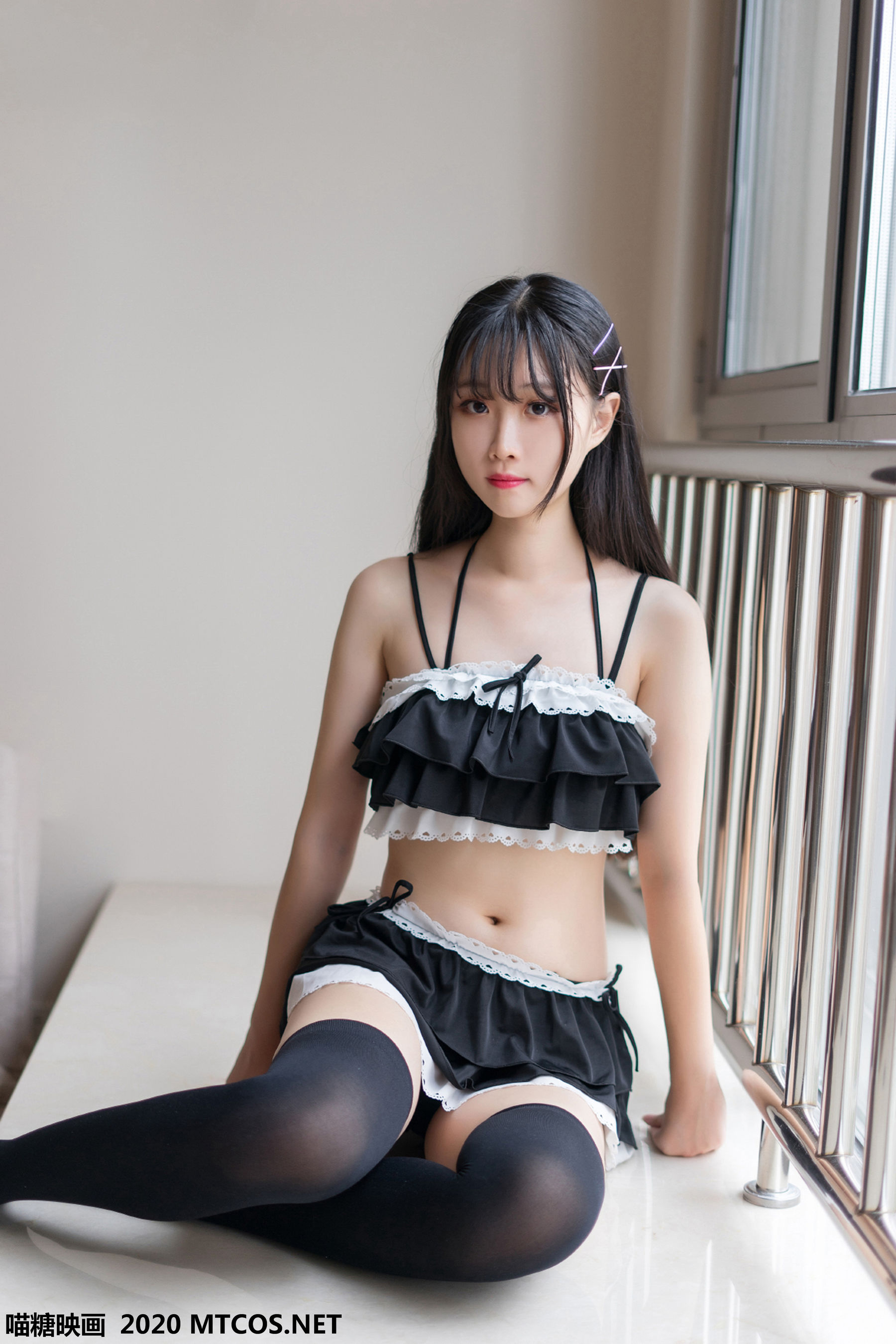 VOL.102 蕾丝荷叶边泳衣-图22
