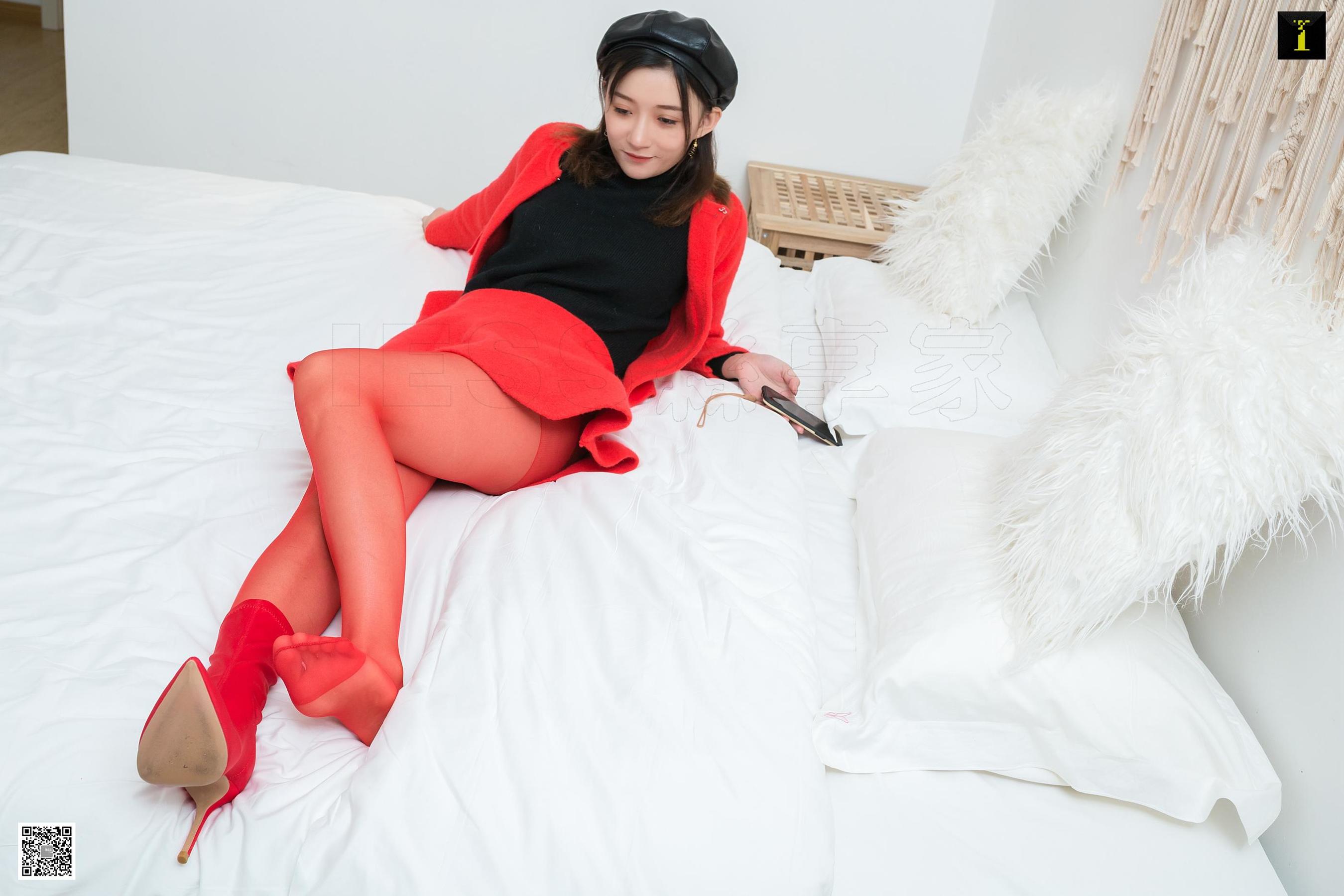 模特 秋秋 《秋秋的中国红》-图31
