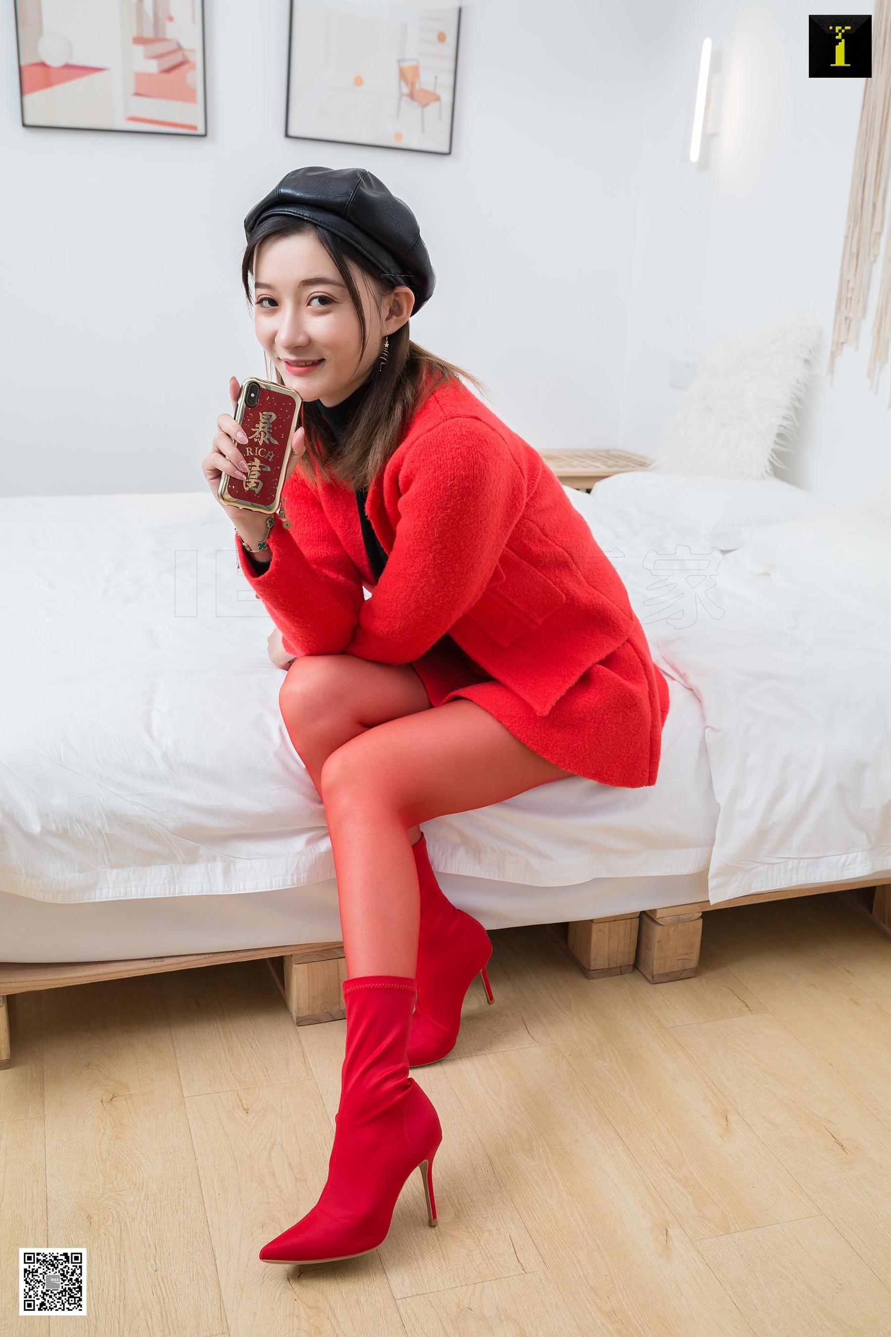 模特 秋秋 《秋秋的中国红》-图55
