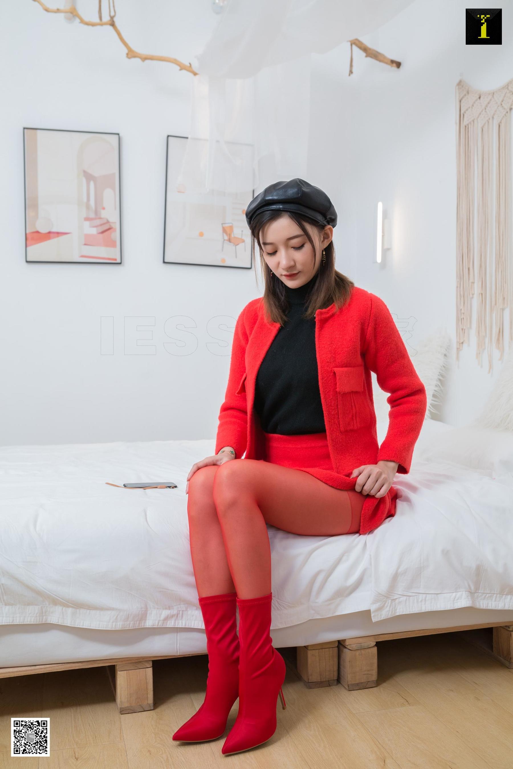 模特 秋秋 《秋秋的中国红》-图5