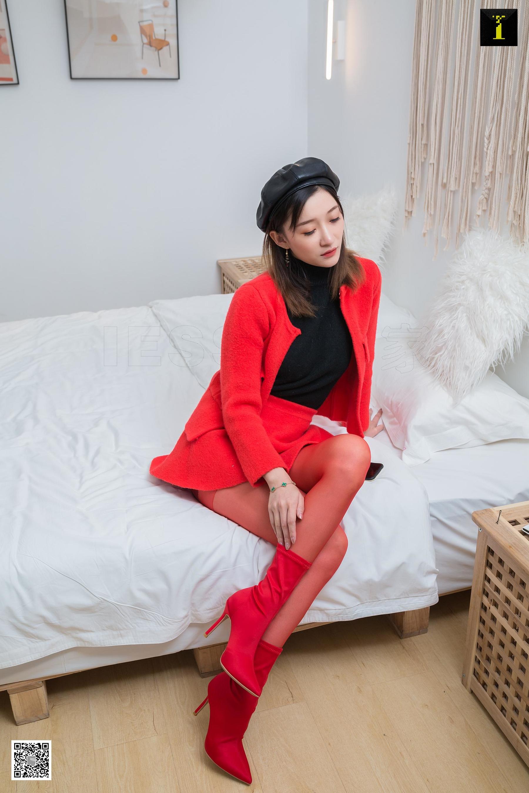 模特 秋秋 《秋秋的中国红》-图7