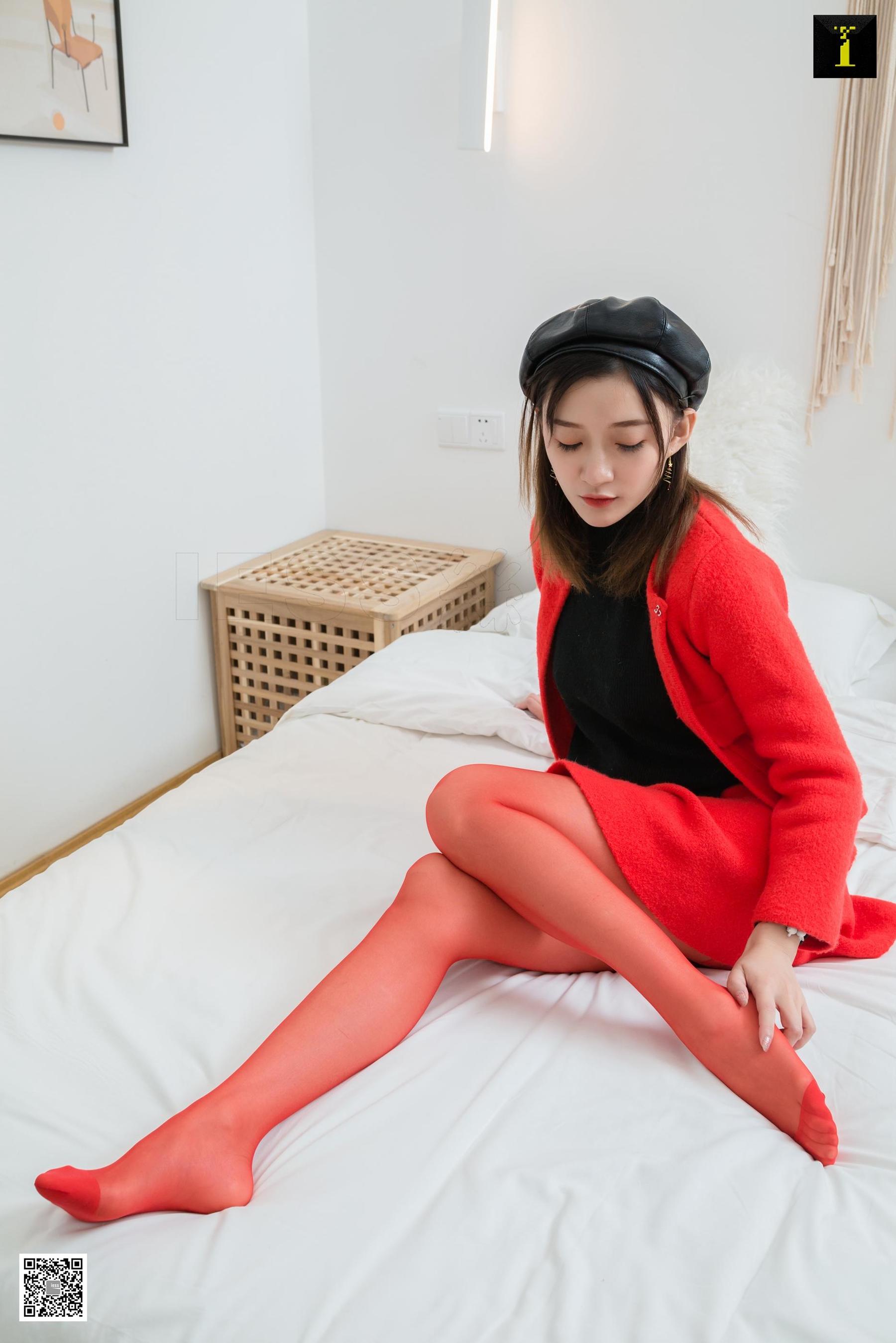 模特 秋秋 《秋秋的中国红》-图81