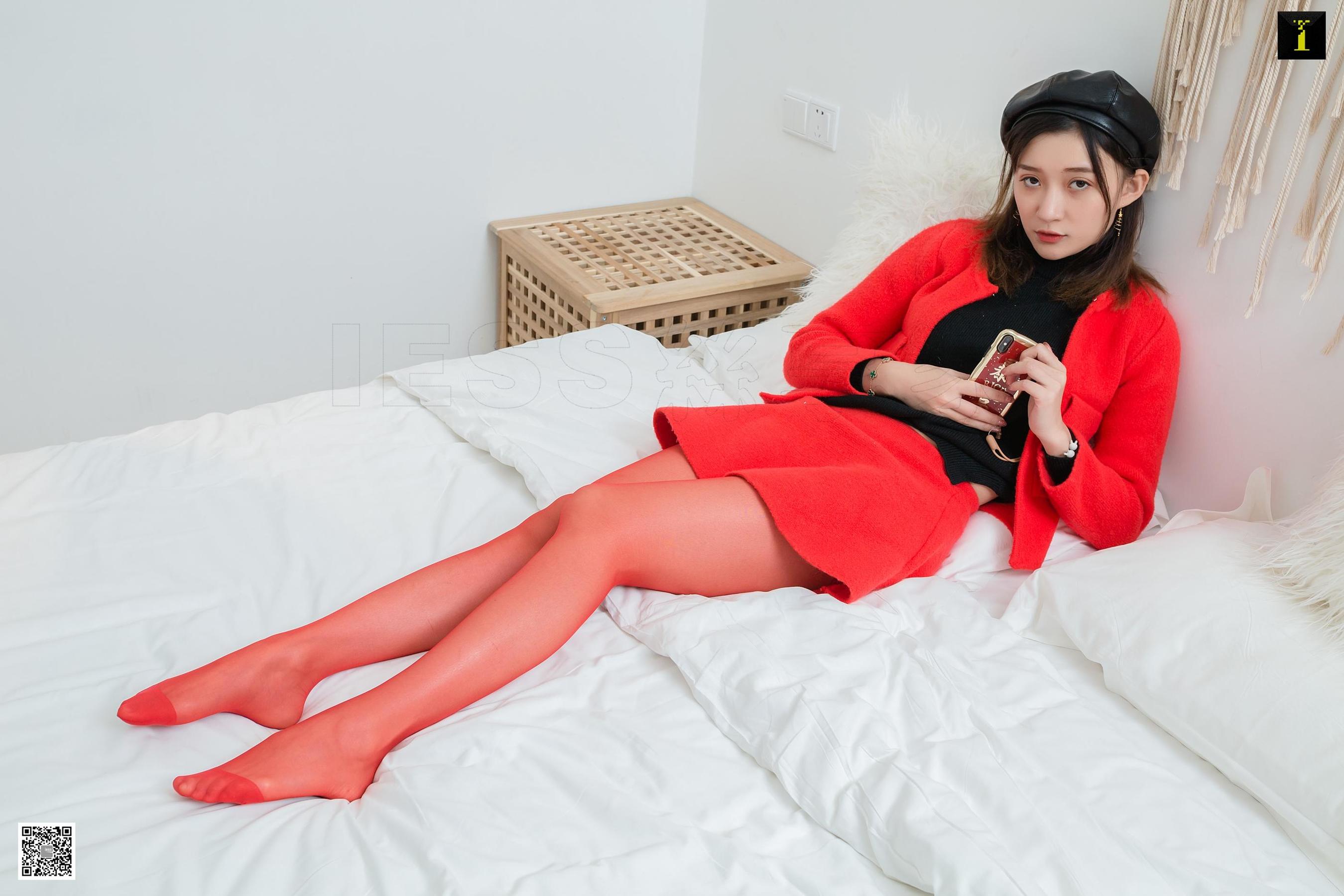 模特 秋秋 《秋秋的中国红》-图86